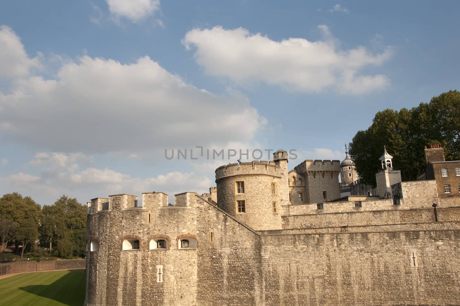 A view of the Tower of London