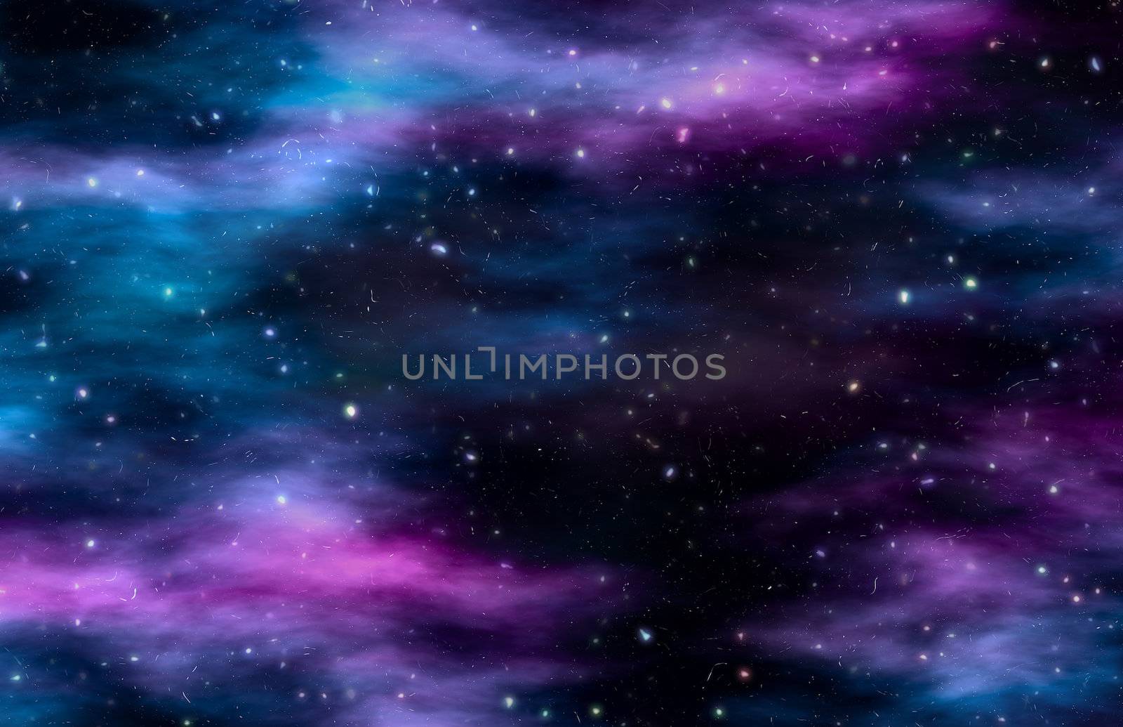 Star Field Galaxy as a Outer Space Background