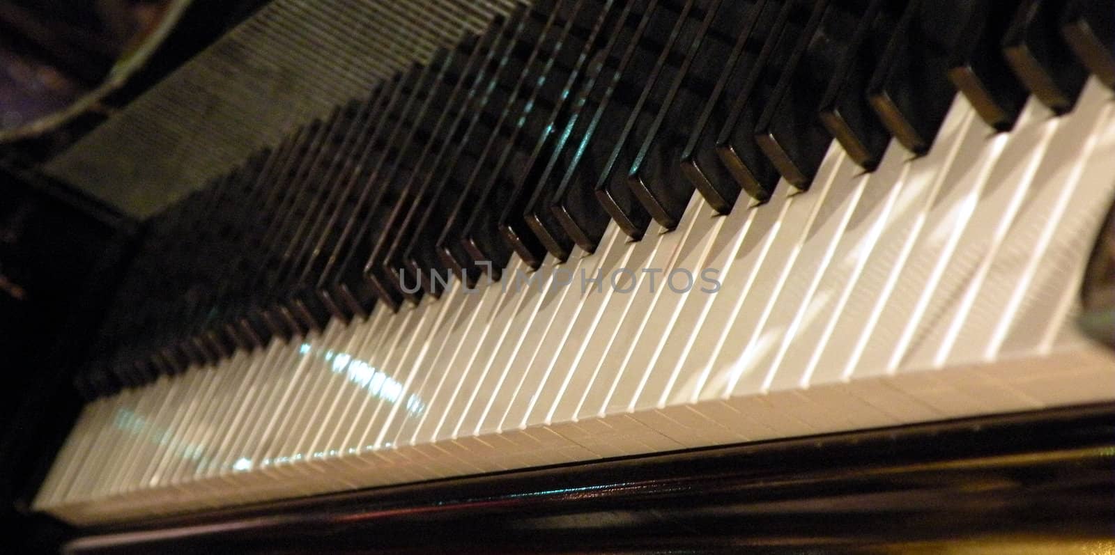 piano keyboard by photosbyrob