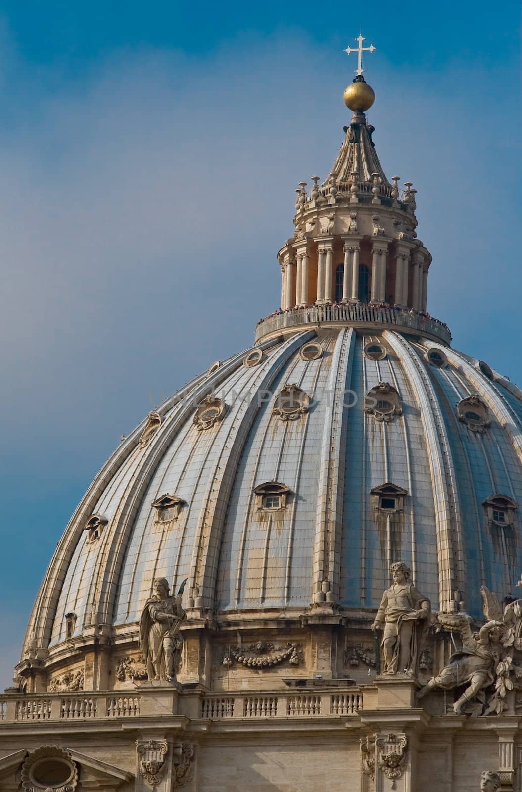 Pietro cupola in Rome. Italy.