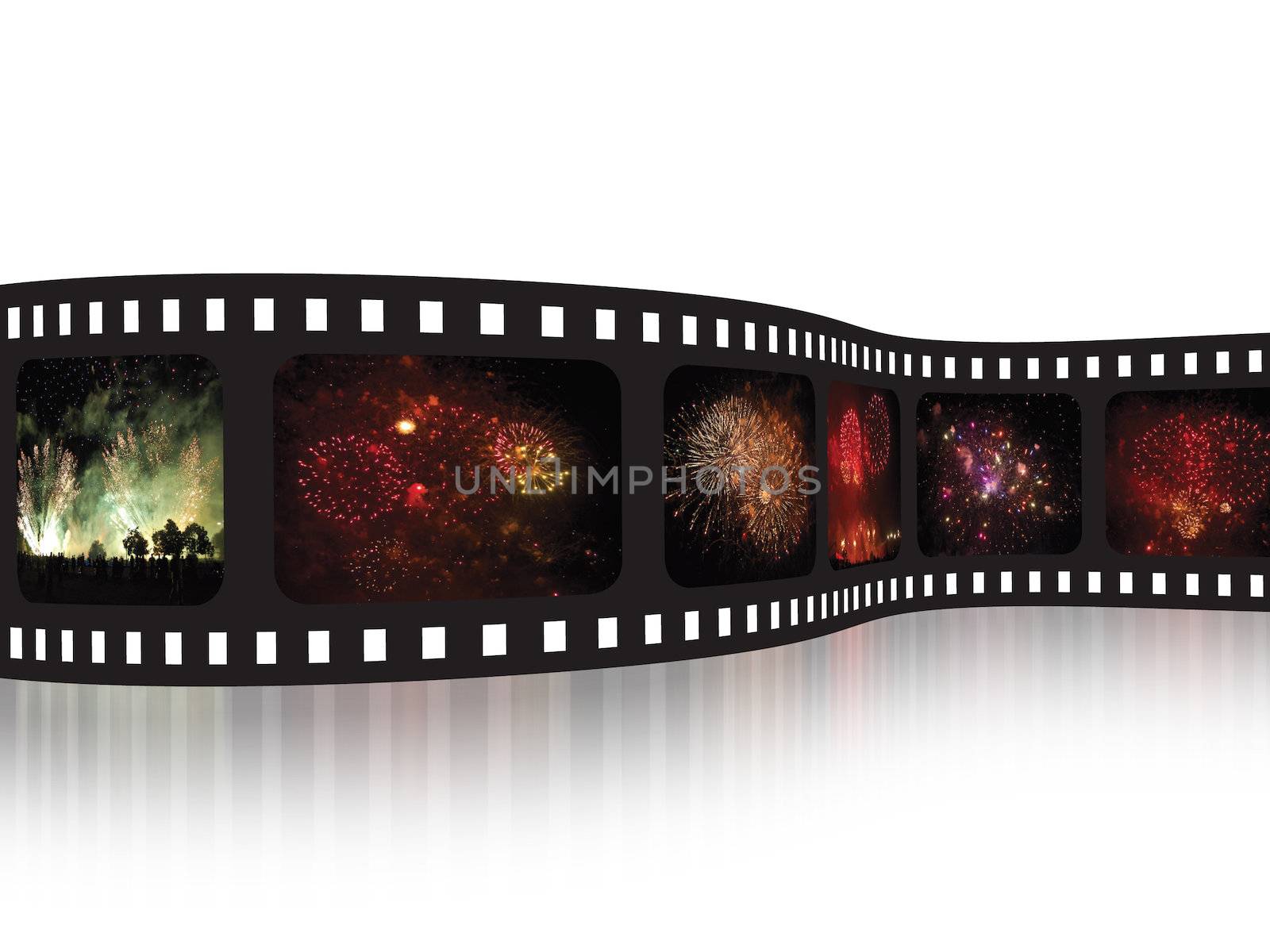 Film strip - Fireworks