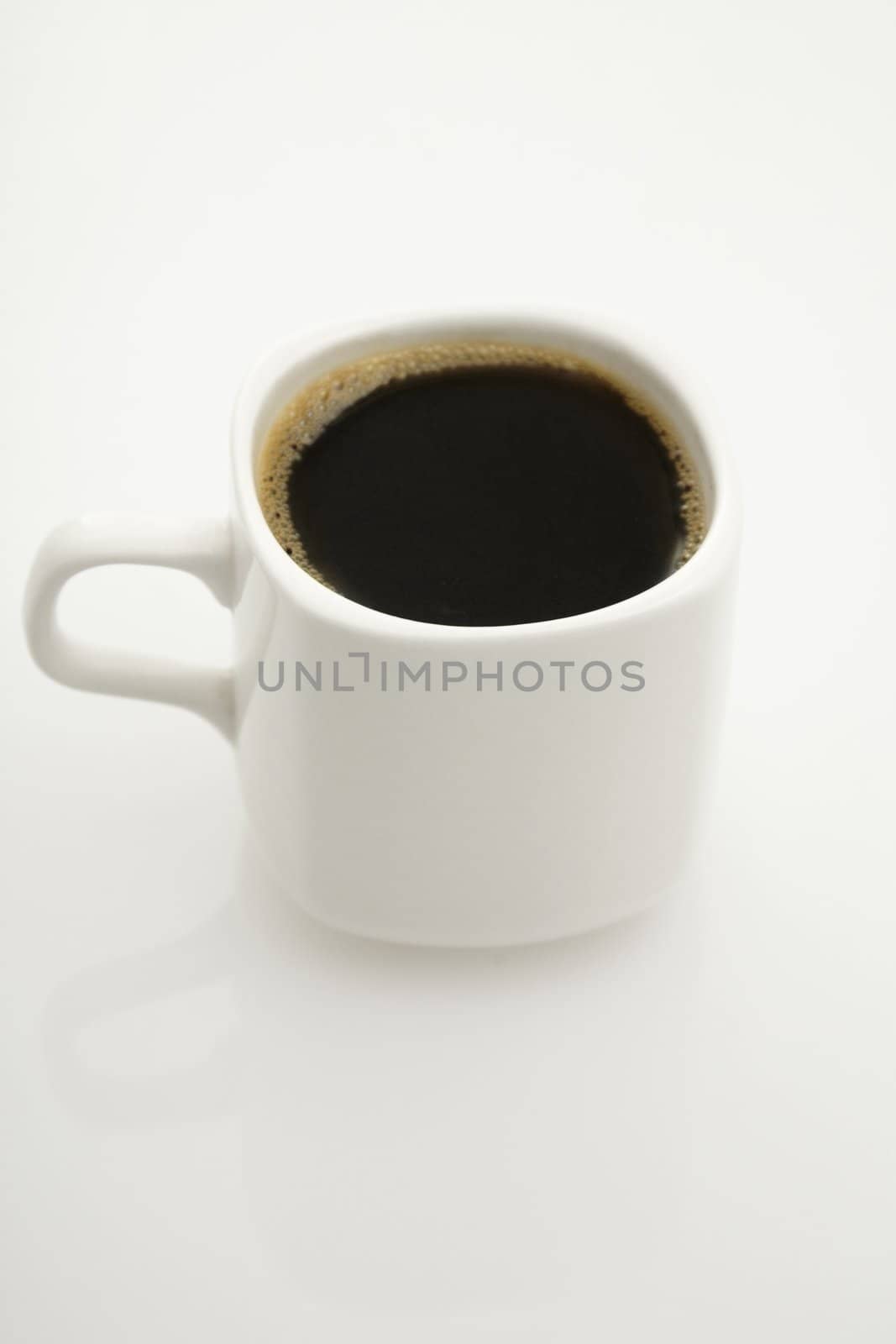 Close-up of a delicious cup of coffee 