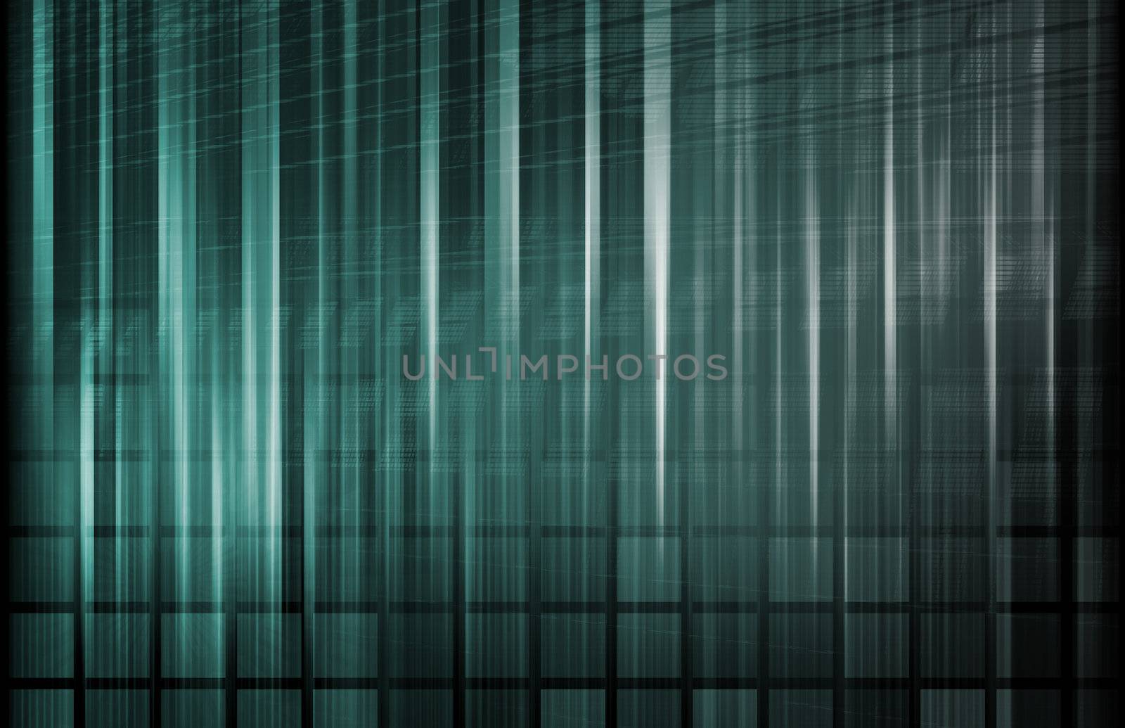 Web Information Technology with Glowing Lines