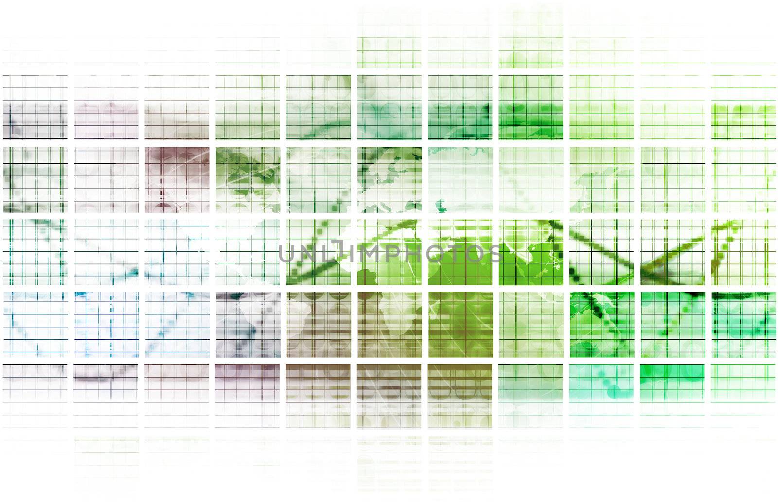 A Technology Industry Network As a Wallpaper