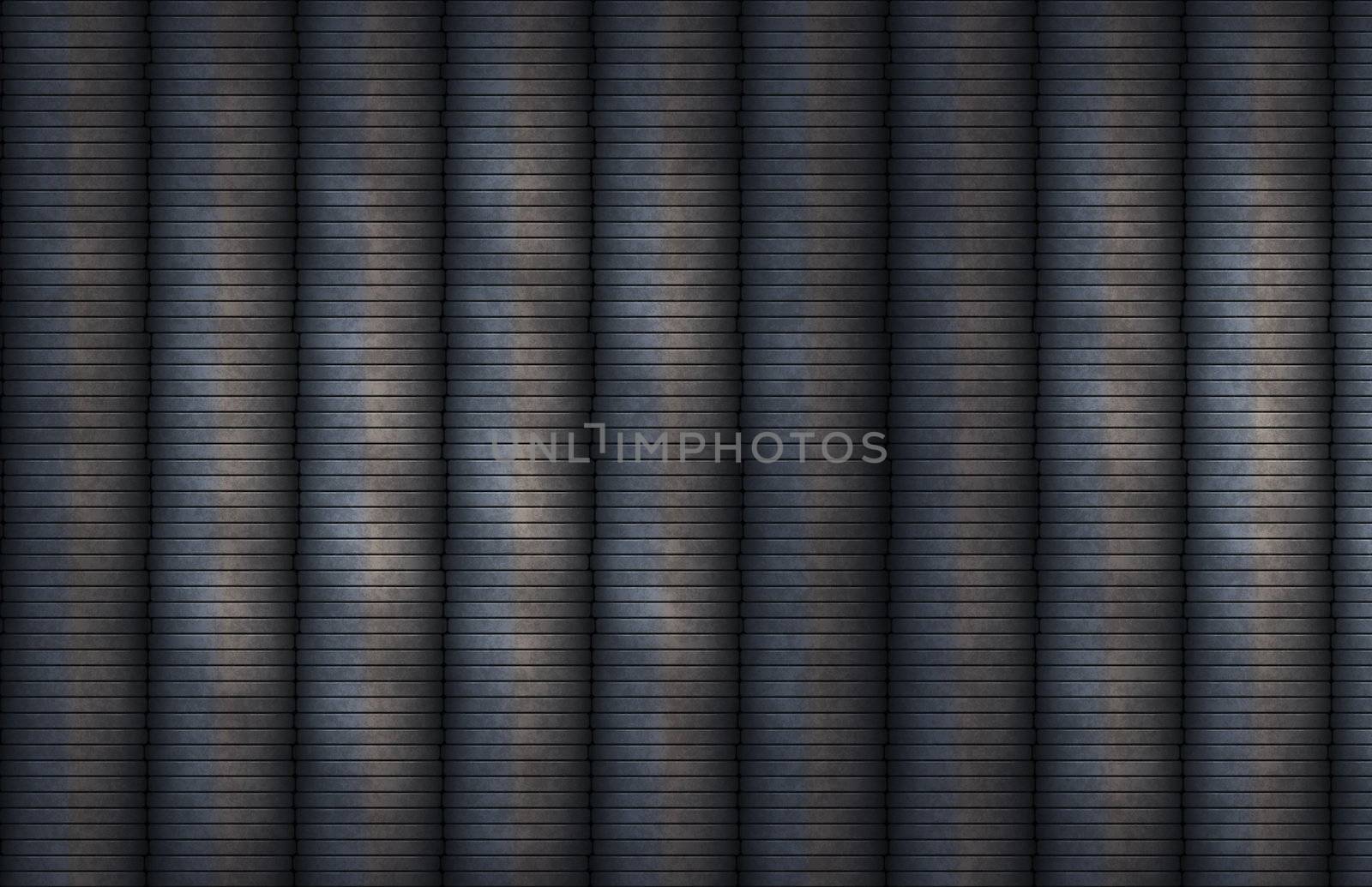 Stacked Coins Rows as a Full Background