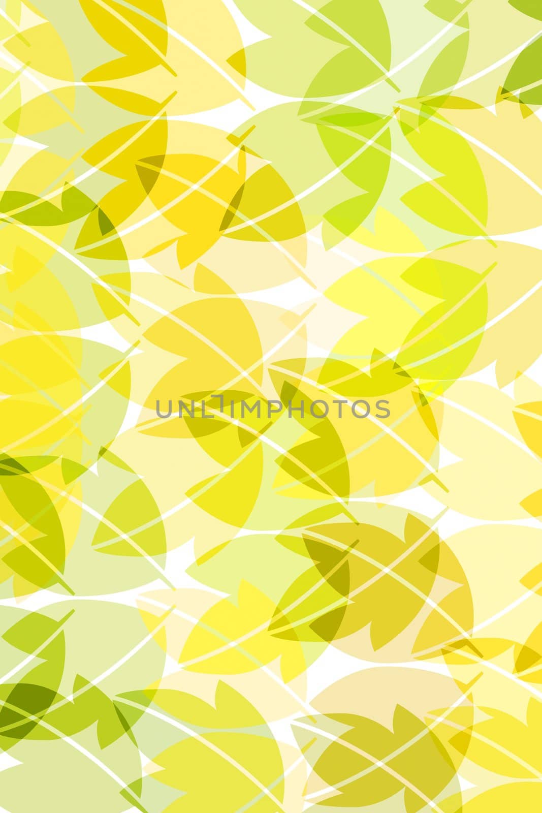 pattern with leaves by weknow