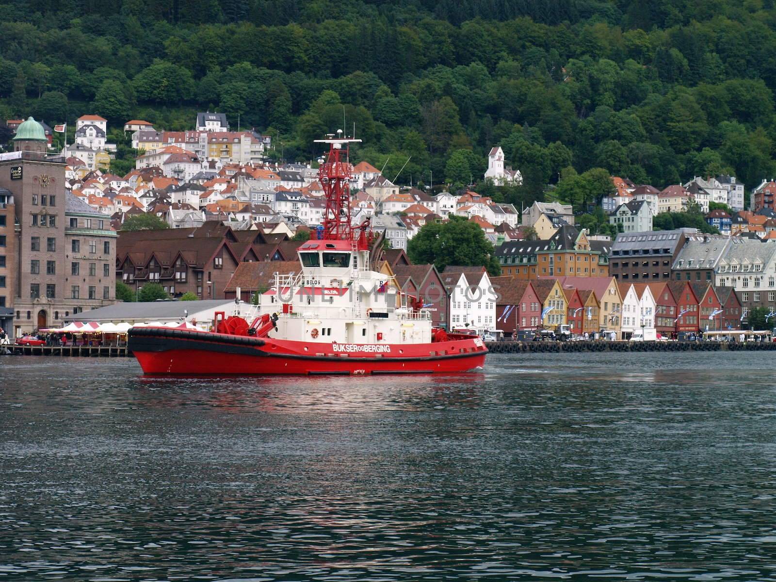 rescue boat in Bergen