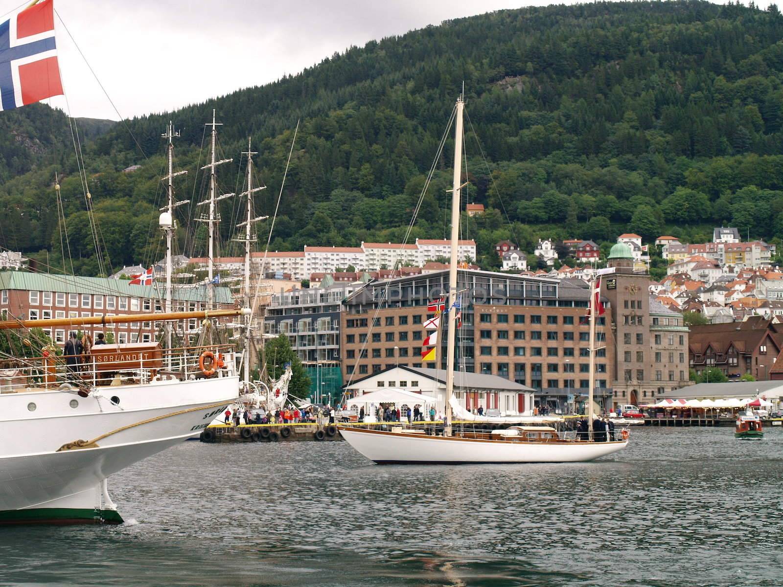 Ships in Bergen