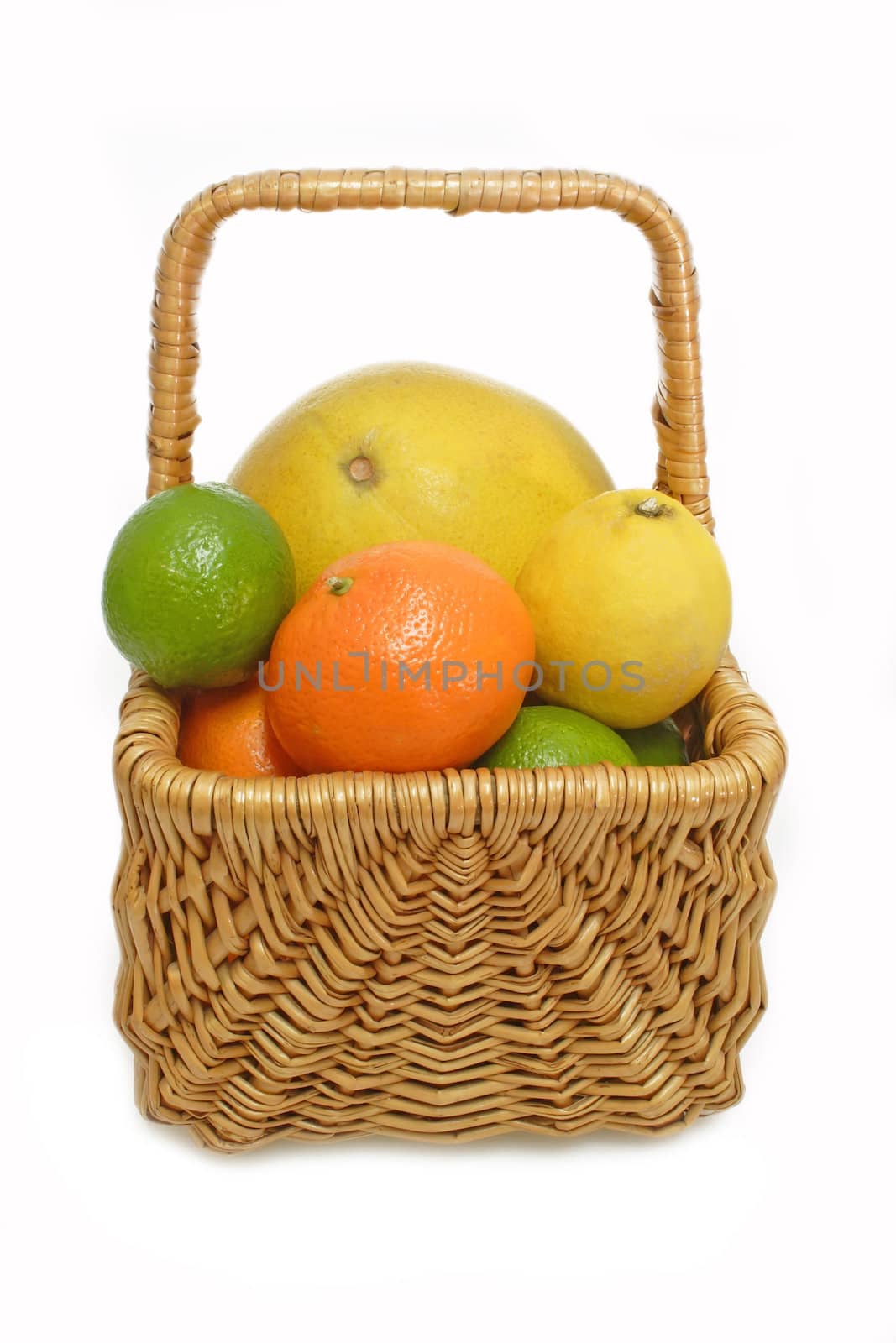 Basket with fruits by Teamarbeit