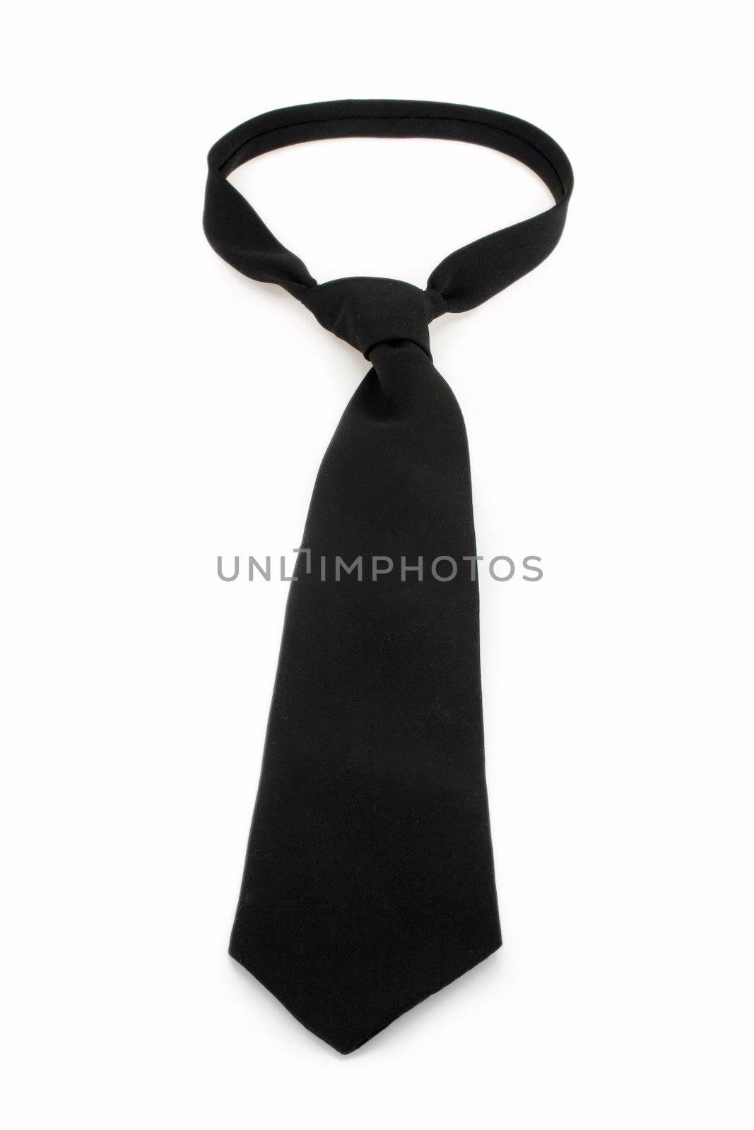 Black necktie by Teamarbeit