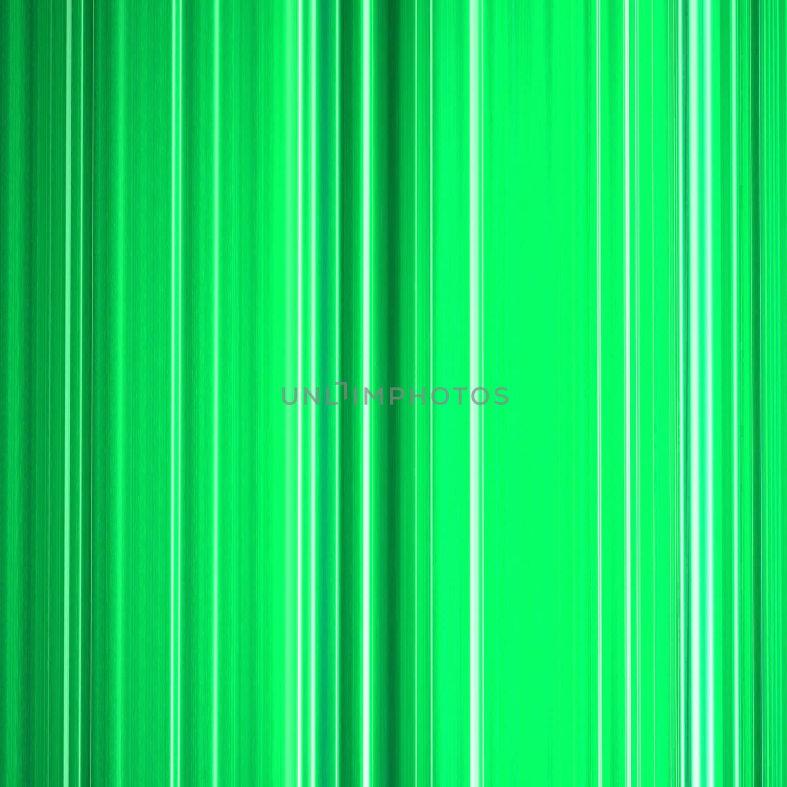 A background illustration of green vertical lines.