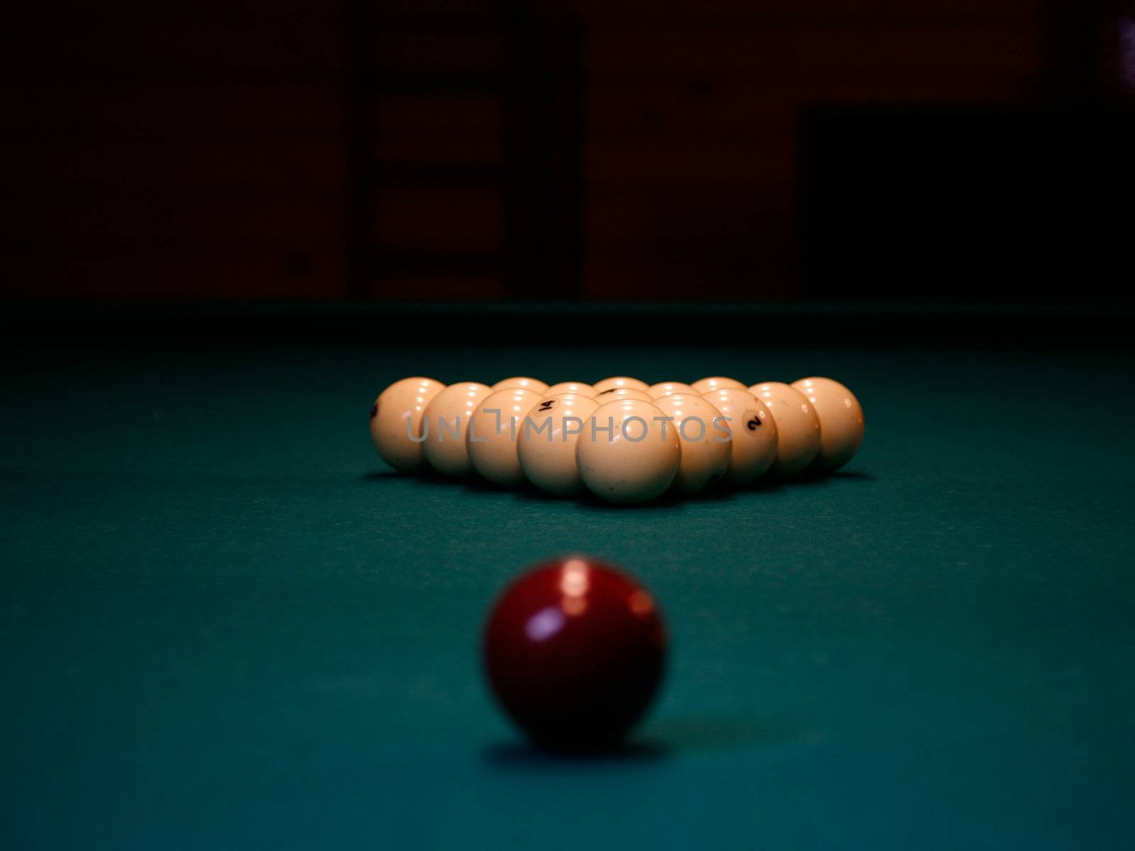 A pool balls by DeusNoxious