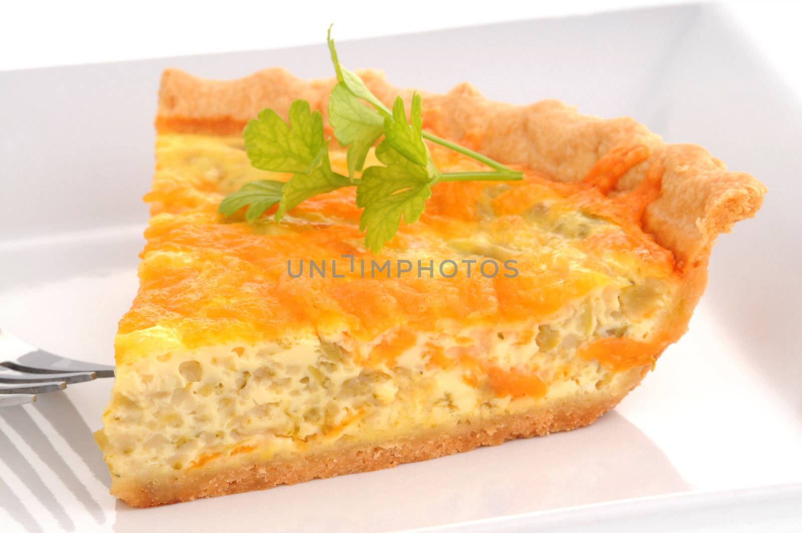 Cheese Quiche by billberryphotography