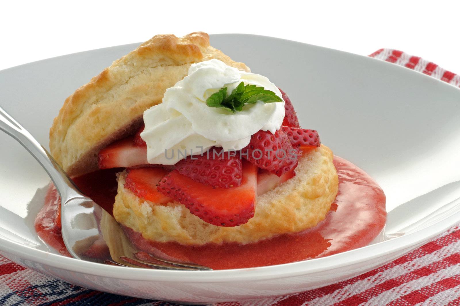 Strawberry Dessert by billberryphotography