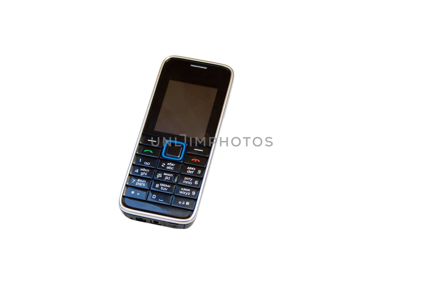 mobile phone isolated on white background