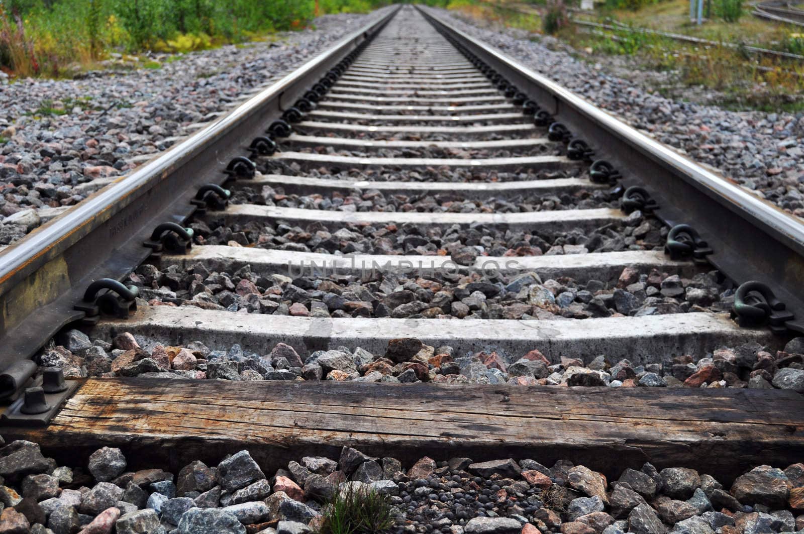 Railway in north sweden.