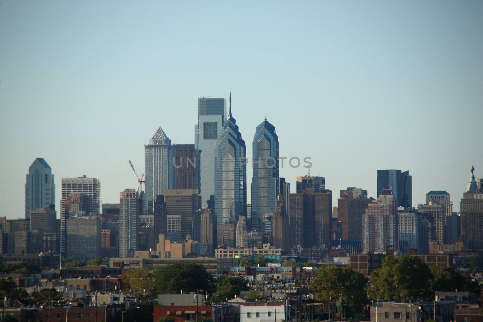 Philadelphia Skyline by Ffooter