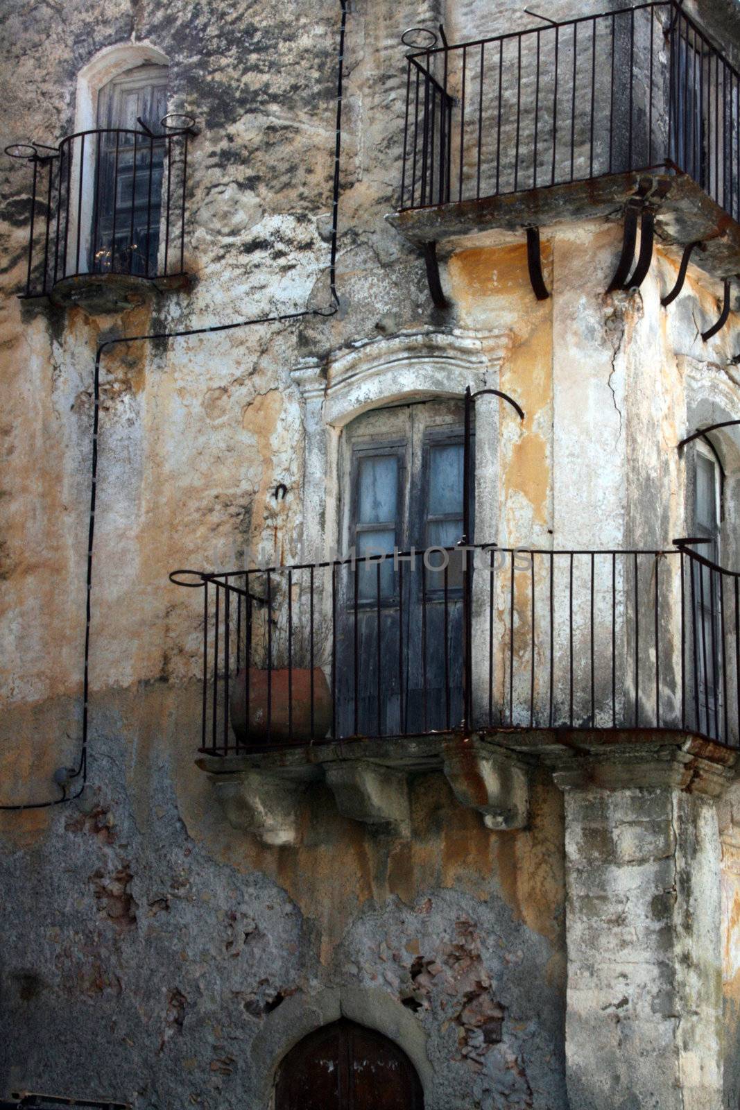 Old abandoned balcony by keki
