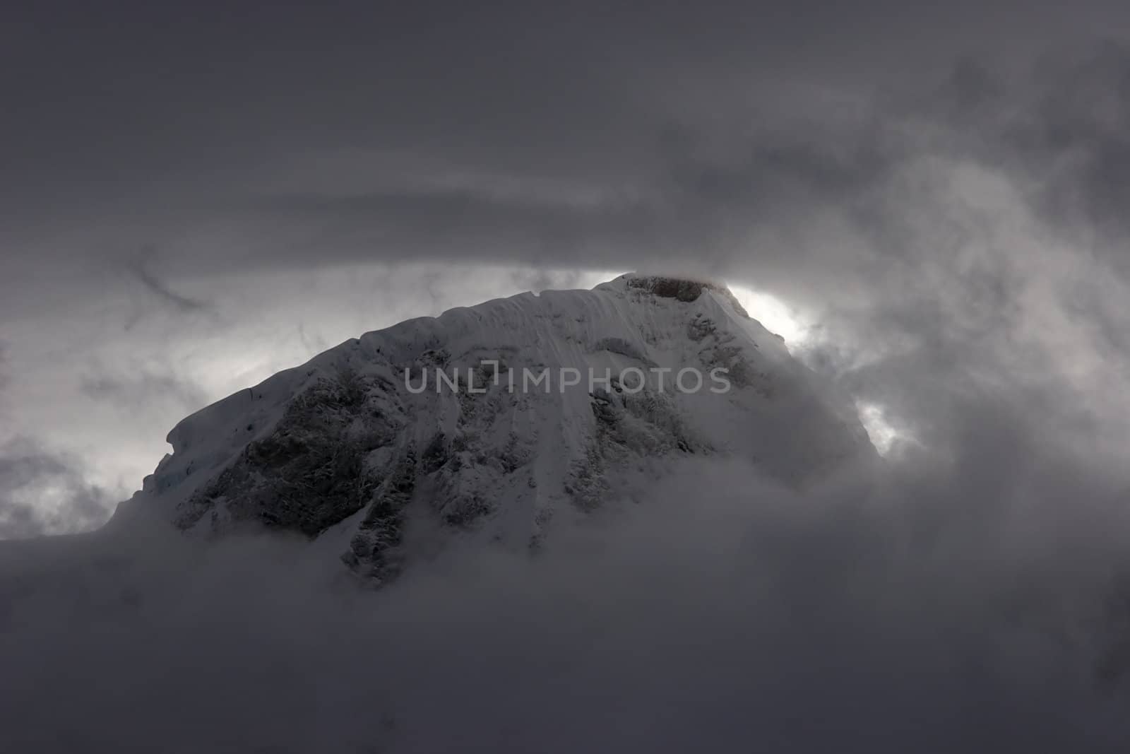 Waiting for weather at Pisco base camp, Cordillera Blanca, Peru