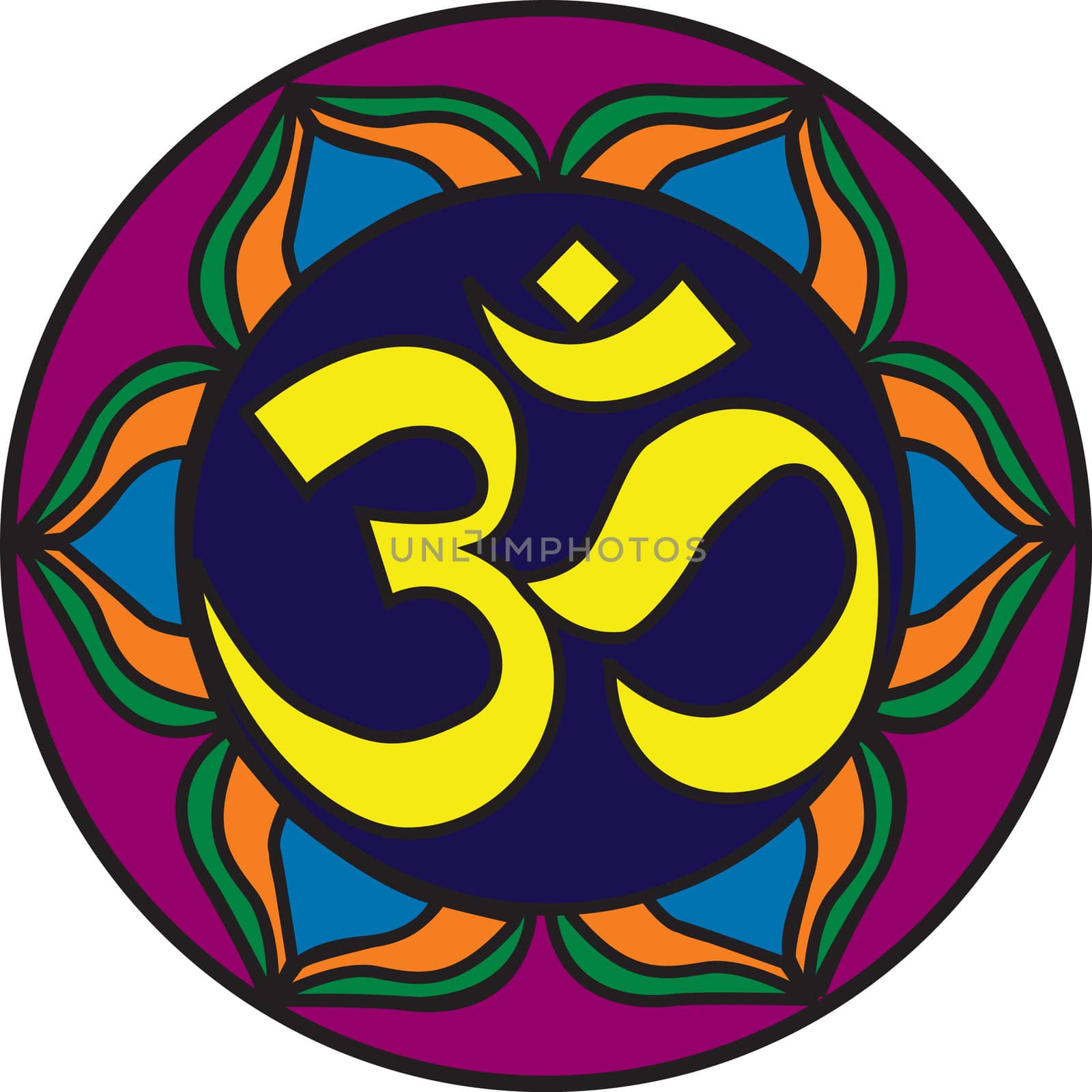 Om Symbol by suwanneeredhead