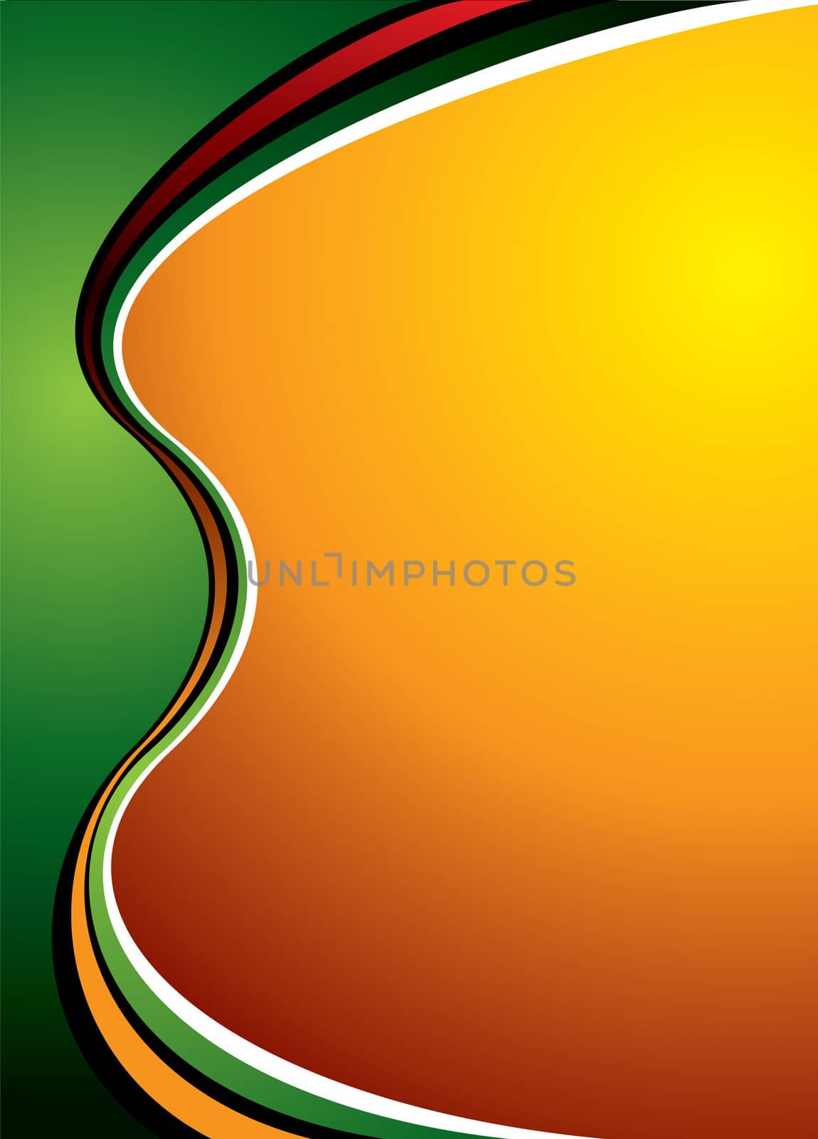 abstract background with warm colours and room for your own text