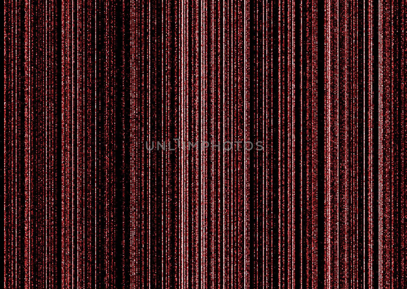 Illustrated matrix concept background image in black and red