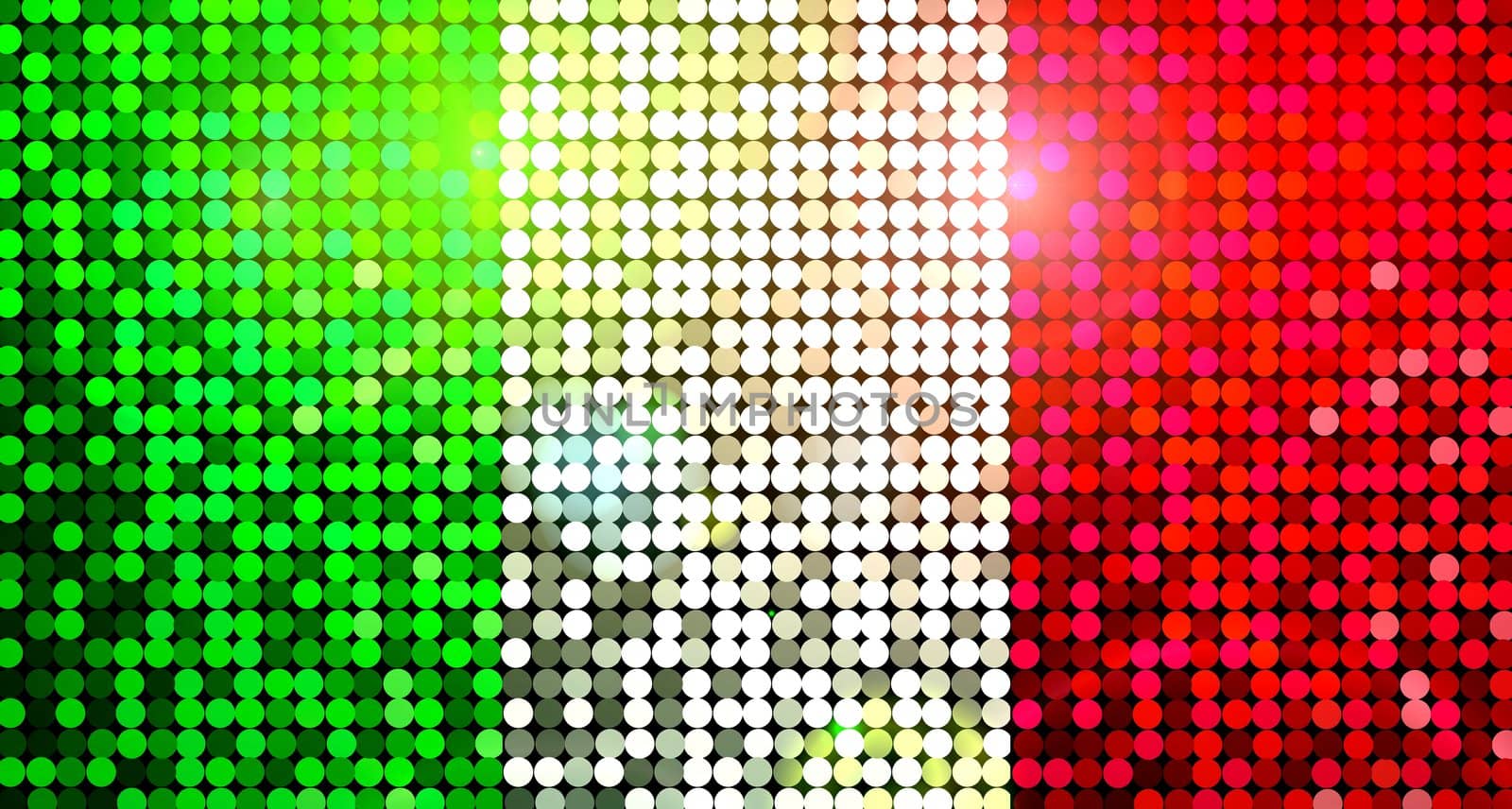 sparkling flag of italy by peromarketing