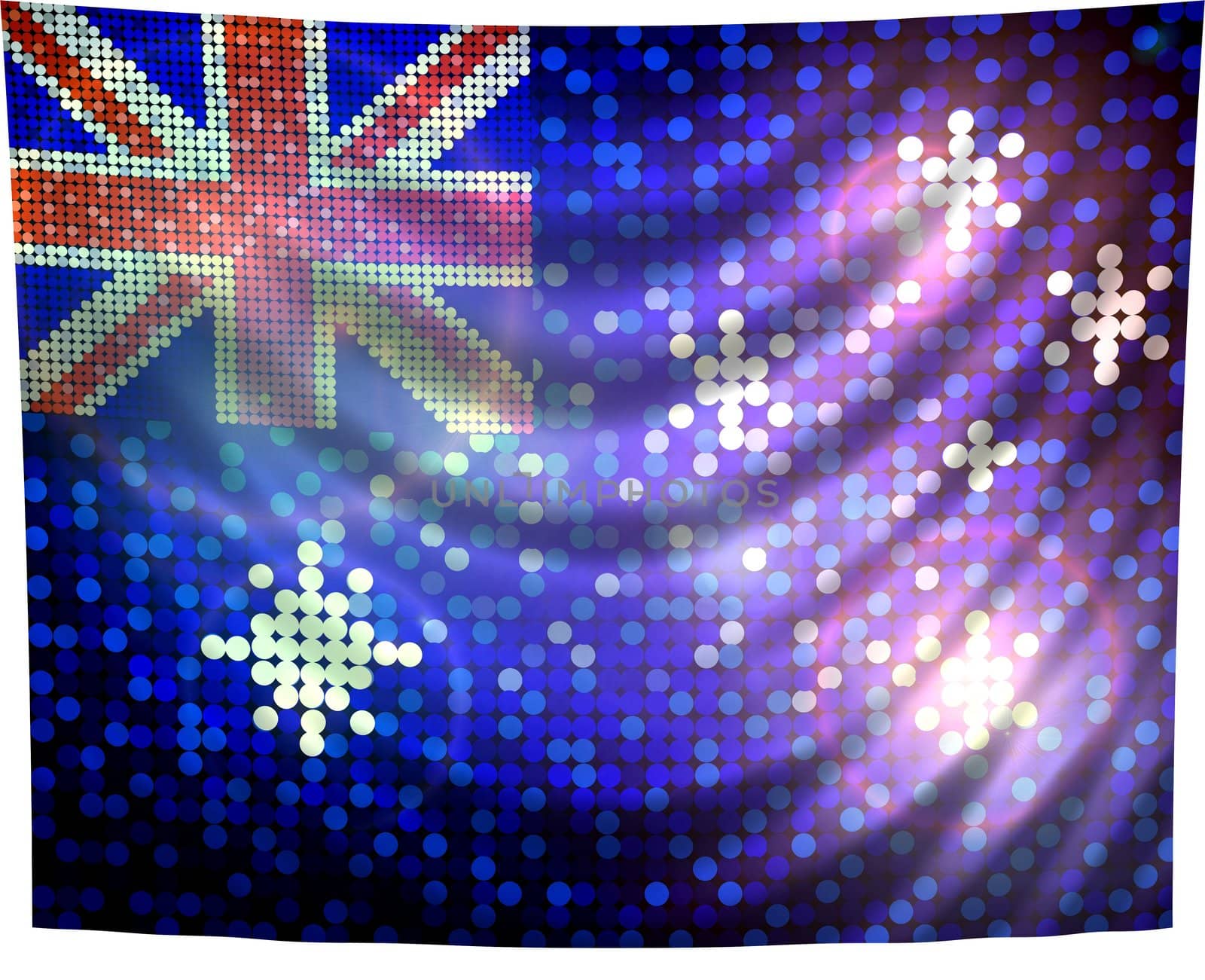 sparkling flag of australia