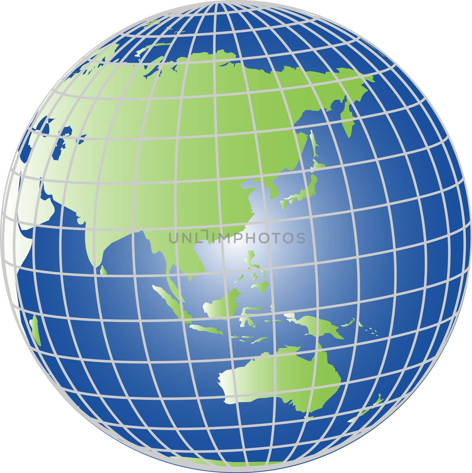 globe asia and australia by peromarketing