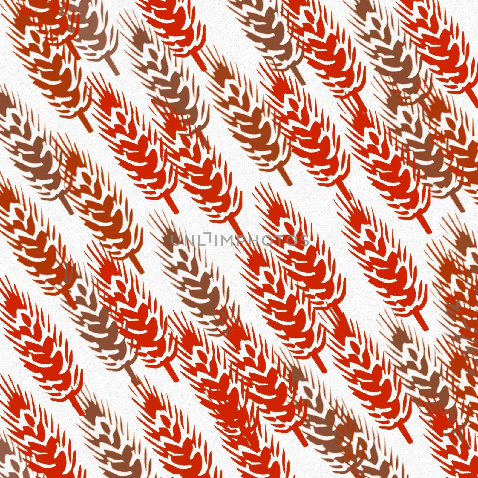 pattern with wheat by weknow