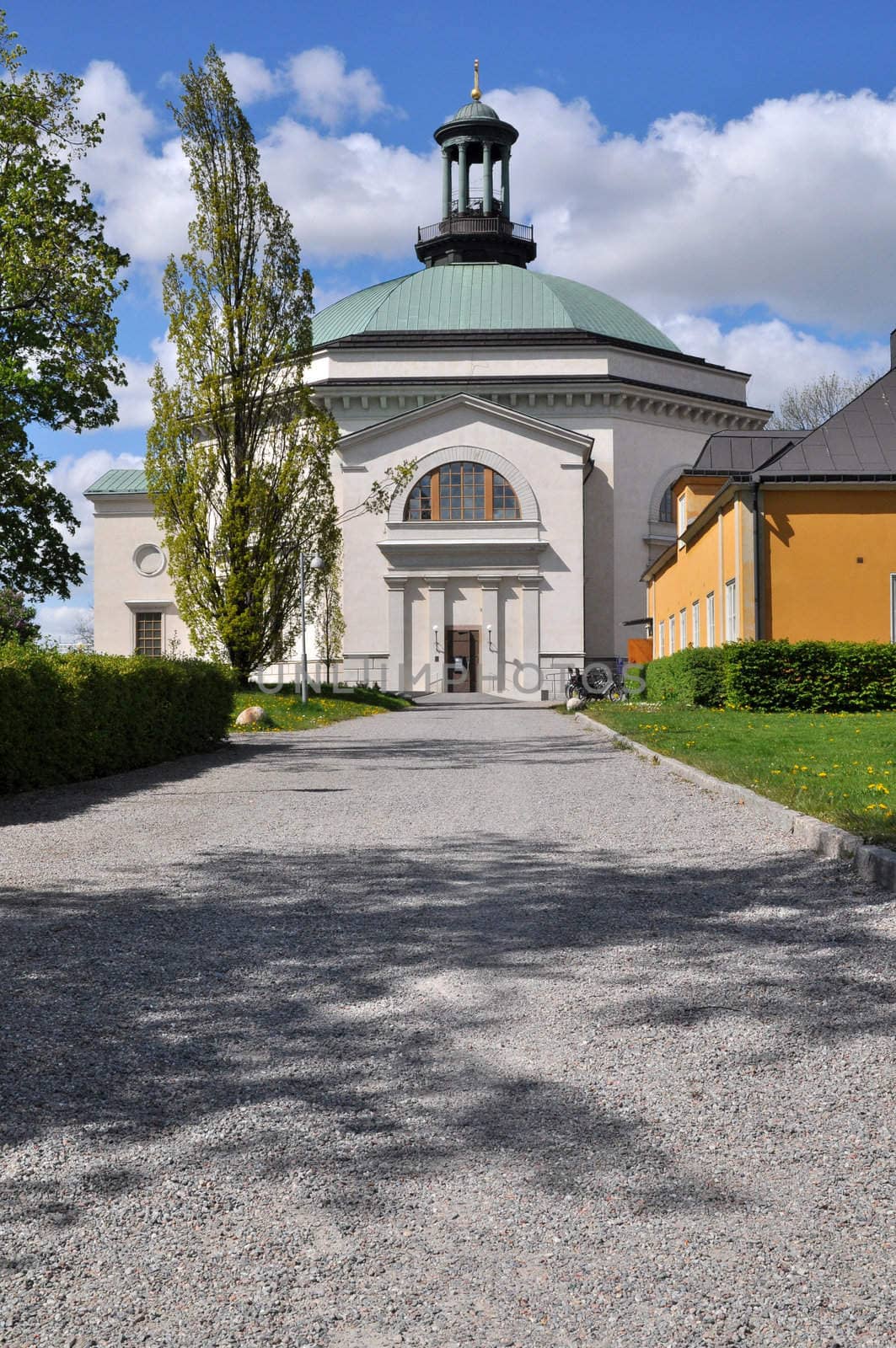 The Carl Johans church, situated on Skeppsholmen in Stockholm.