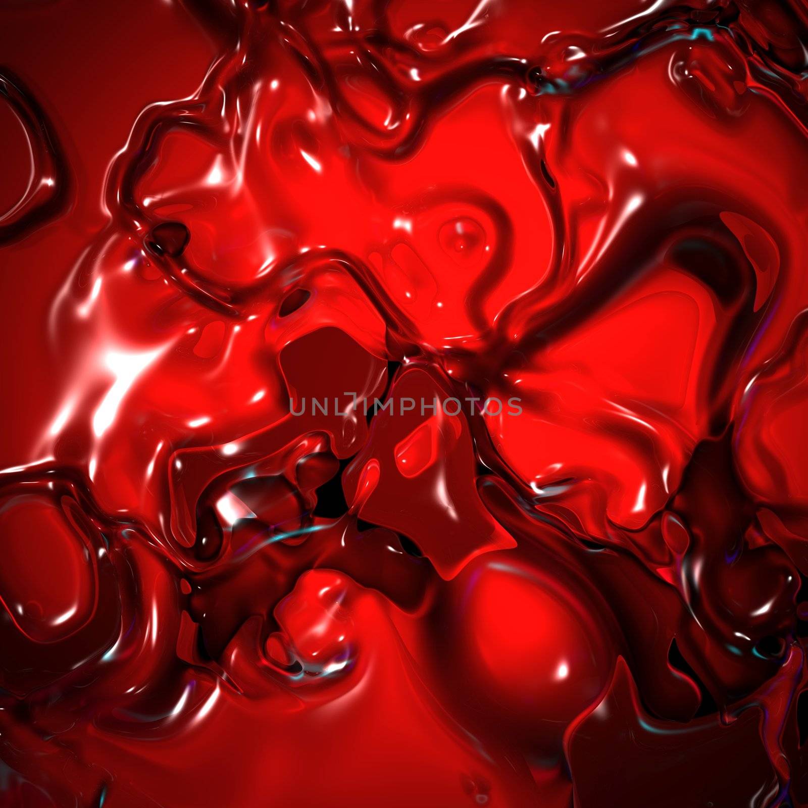 An illustration of a red liquid.