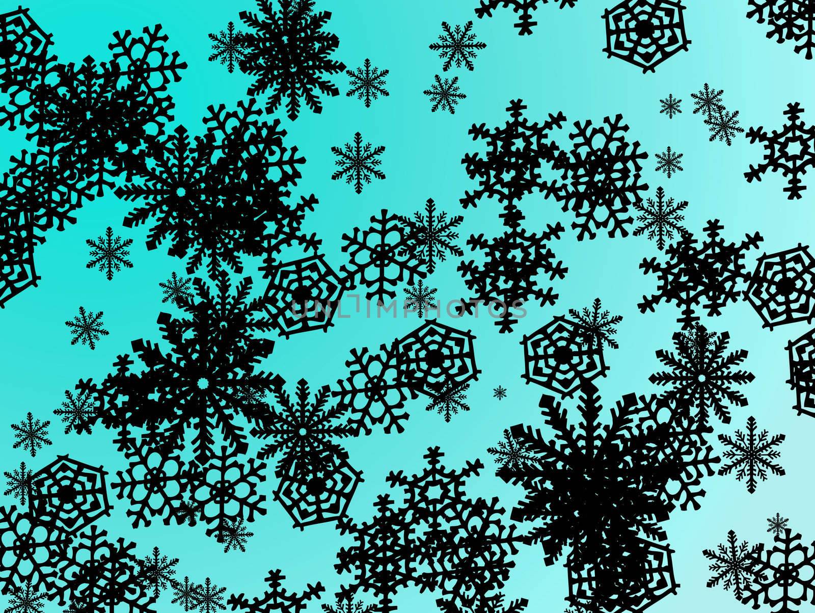snowflake green by nicemonkey