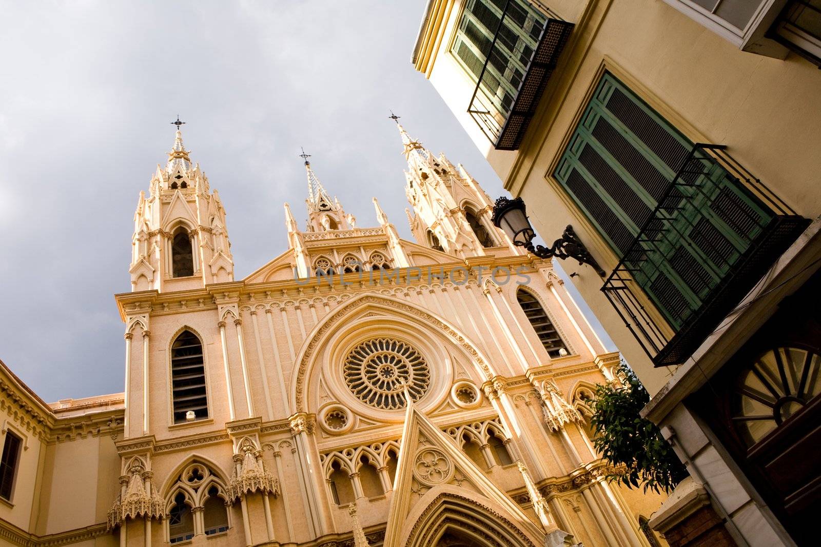 Church of San Ignacio in Malaga, Andalusia, Spain
