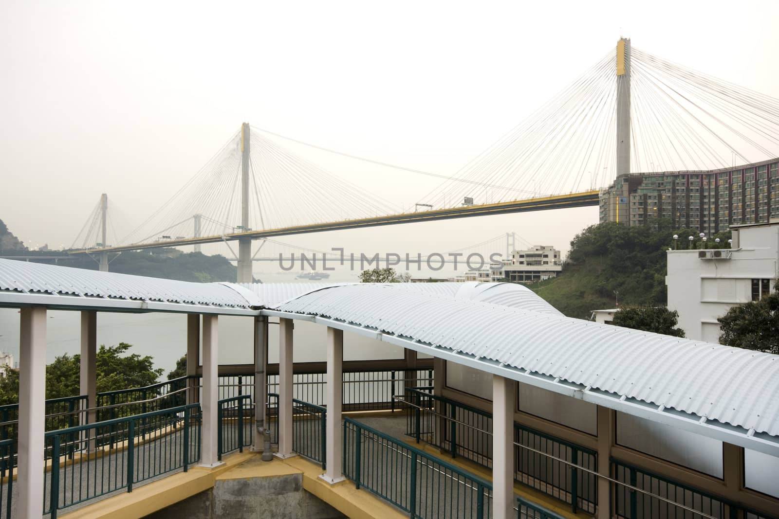 bridge in Hong Kong. by cozyta