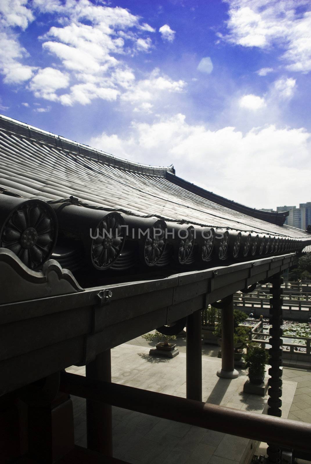 It IS Chi Lin Nunnery in Hong Kong.