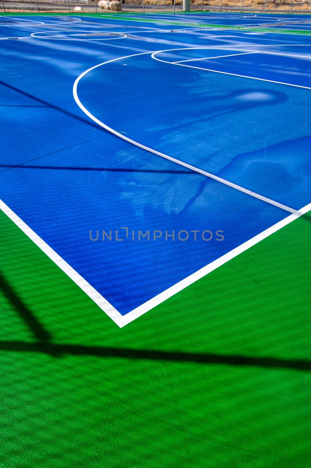 Outdoor Basketball Court by YoPedro