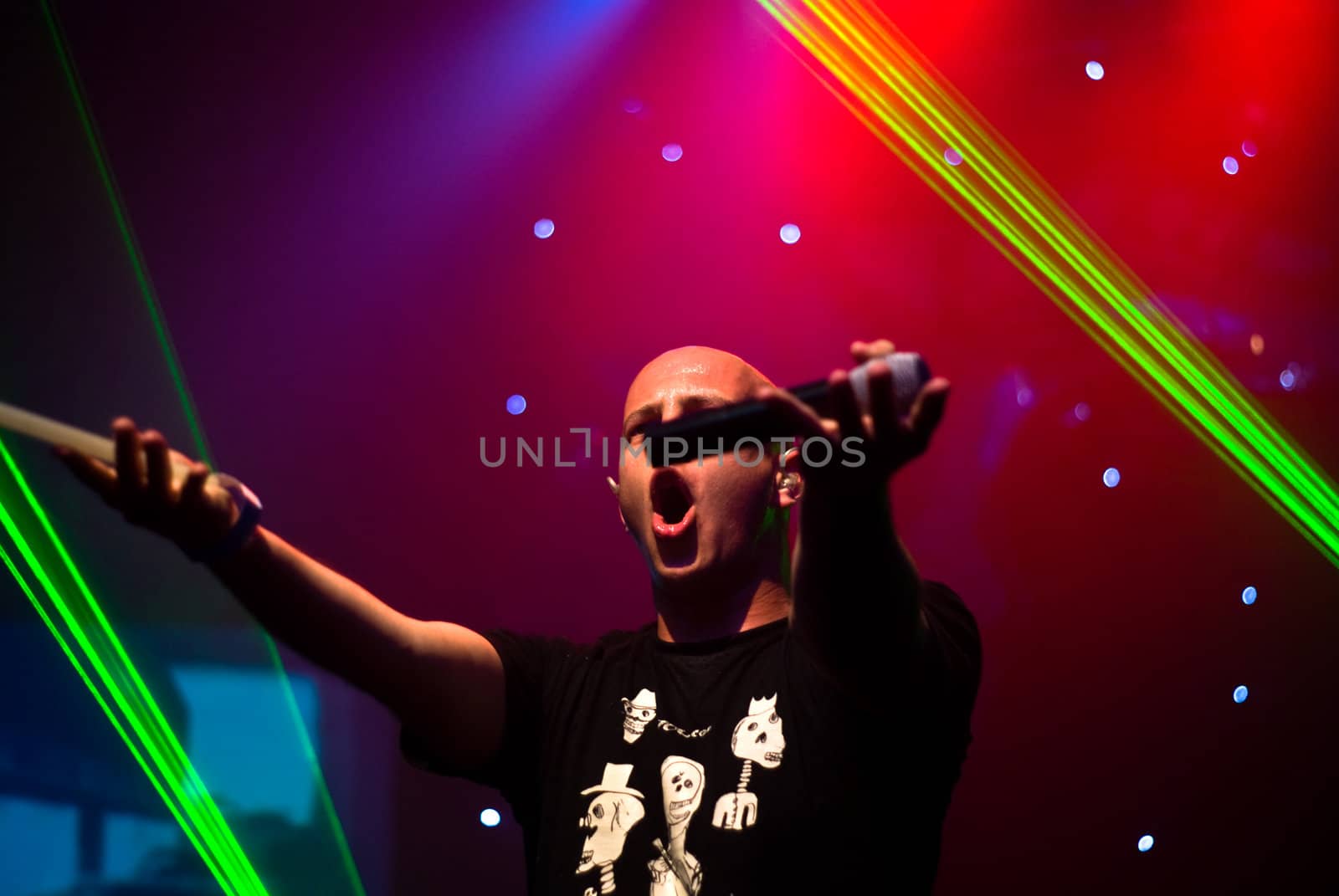 Infected Mushroom in Concert by fcarucci