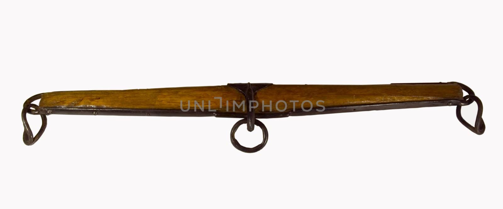 an antique oxen yoke from the midwestern United States