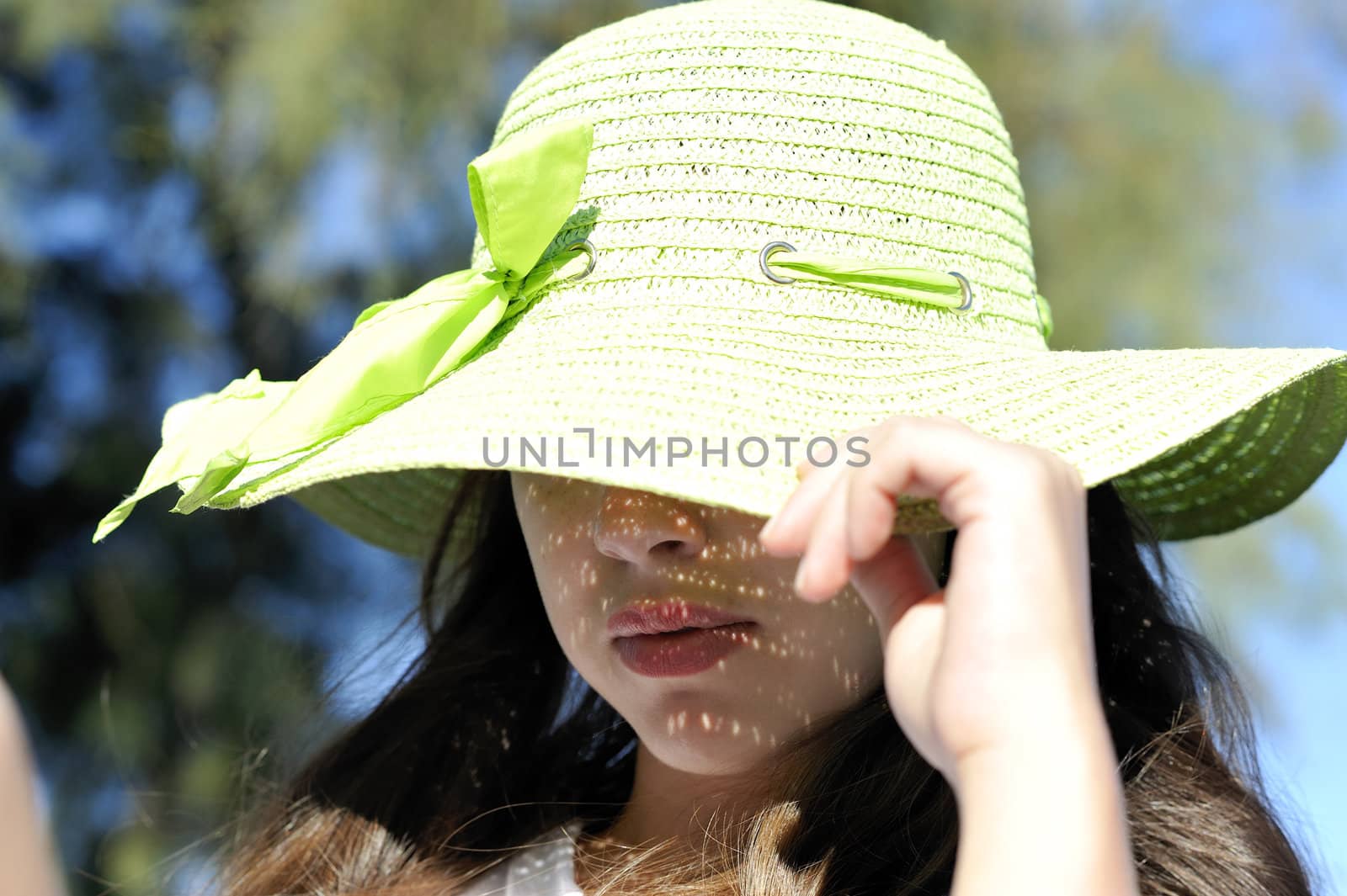 Woman enjoying her summer holidays.