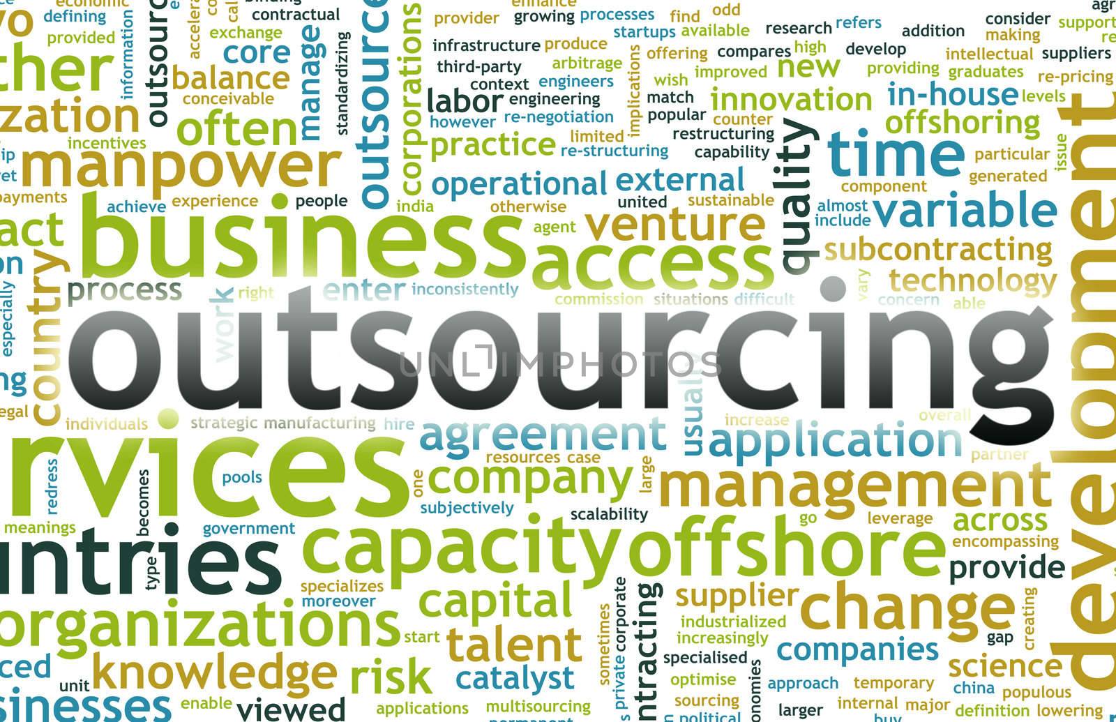 Outsourcing for a Company Concept as Background