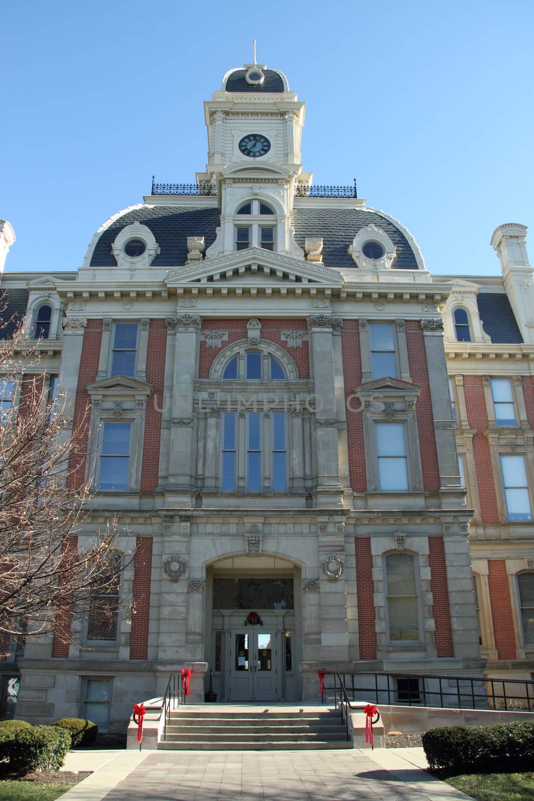 Victorian style county court house in America.