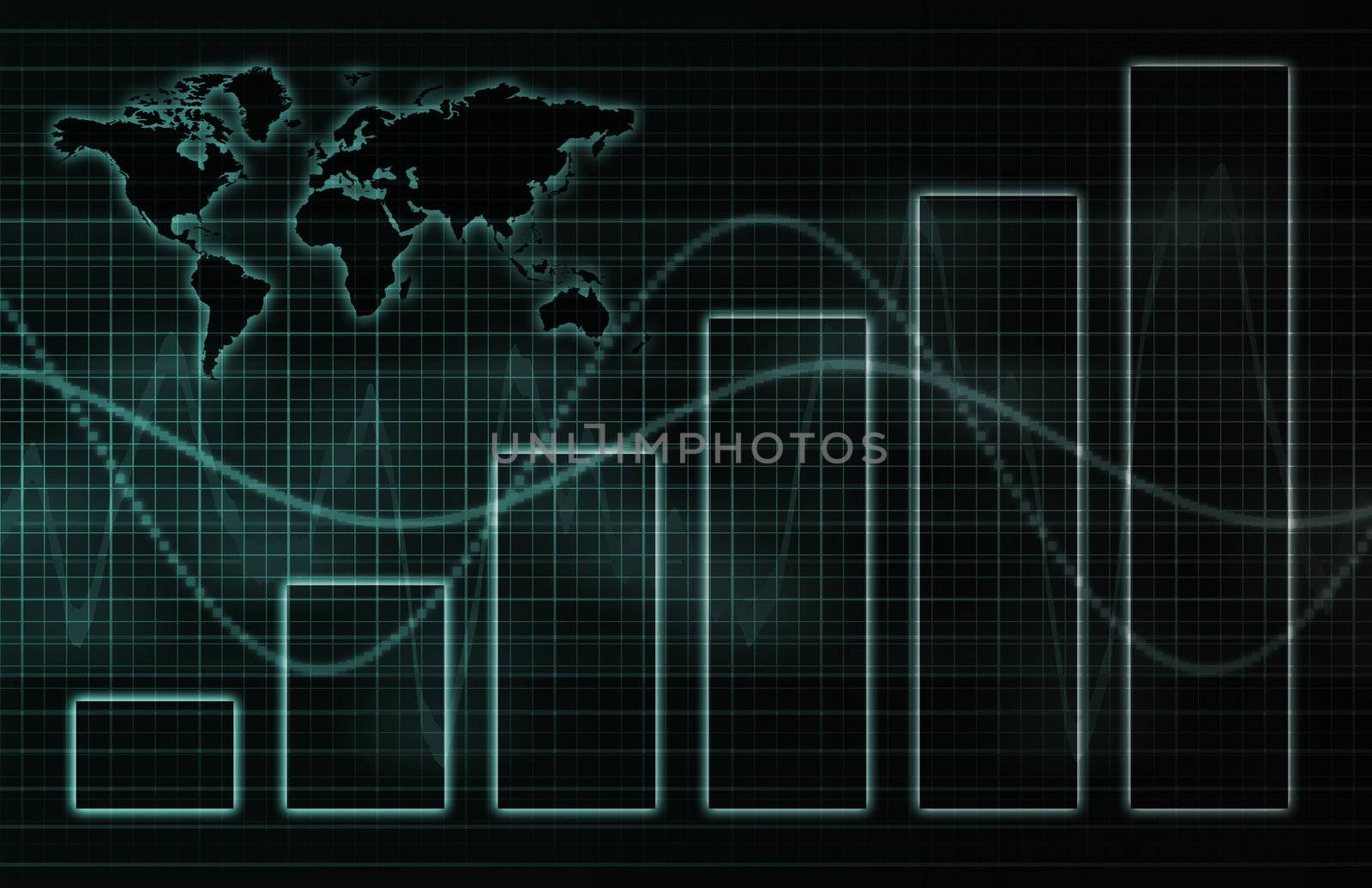 A Global Business Abstract Background Art Texture
