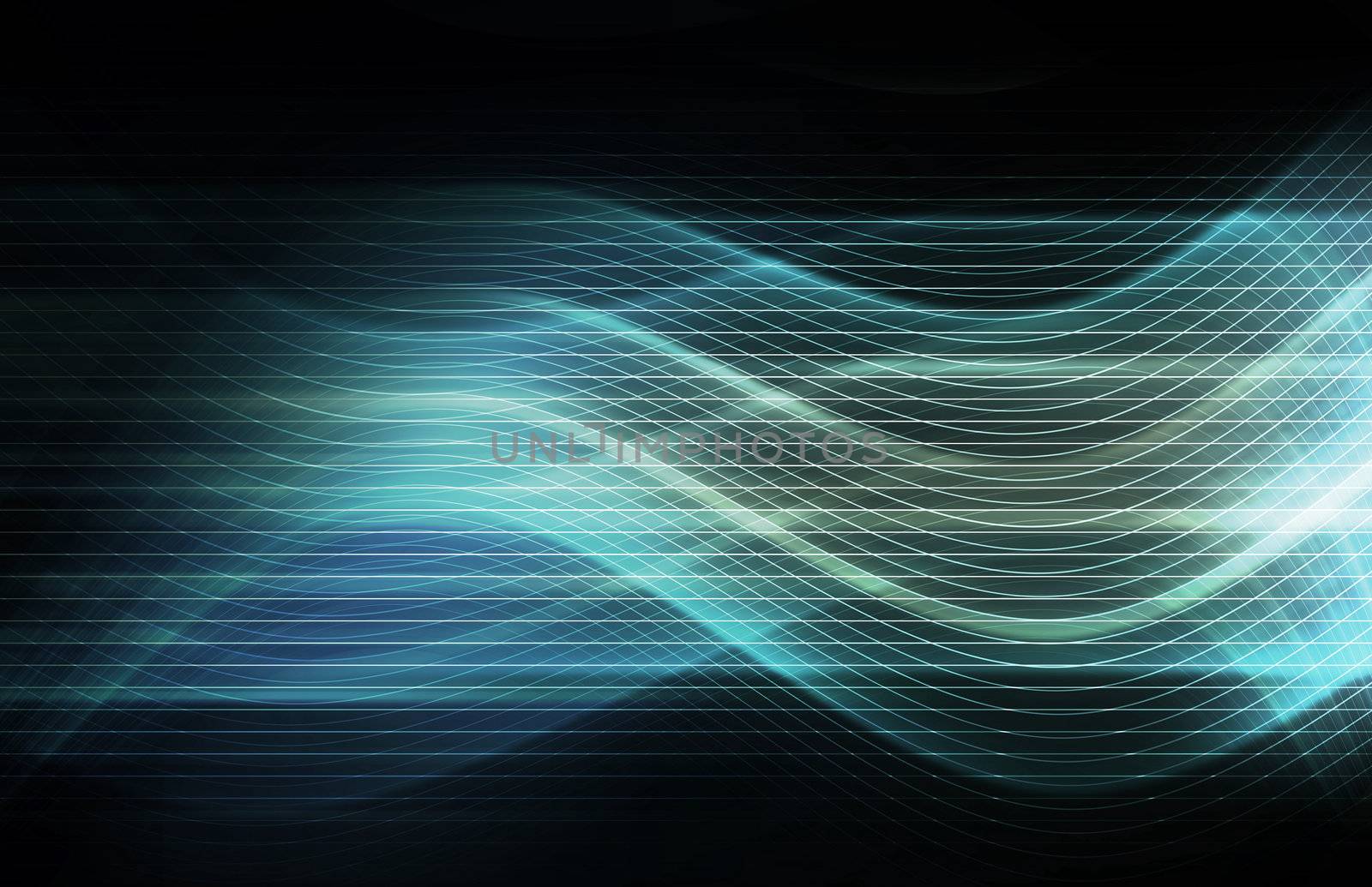 Science Technology Data as a Abstract Art