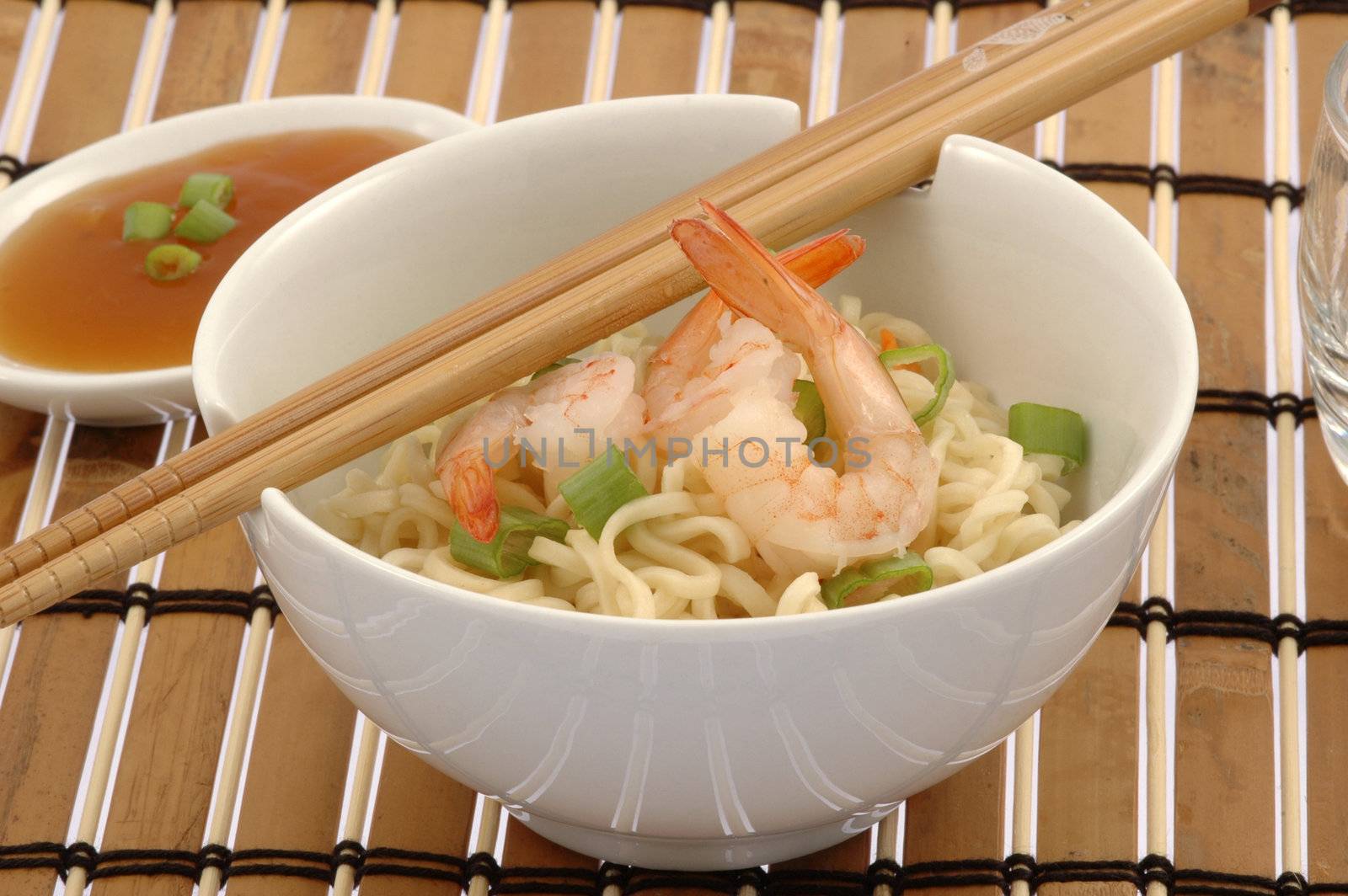 Noodles and Shrimp by billberryphotography