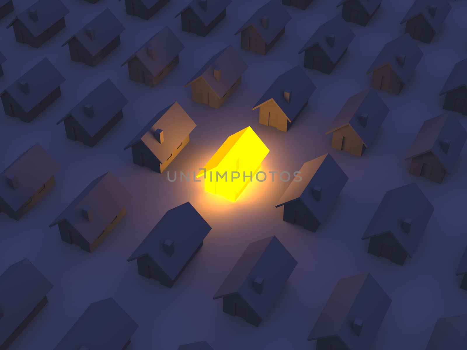 Illuminated Toy House by Spectral