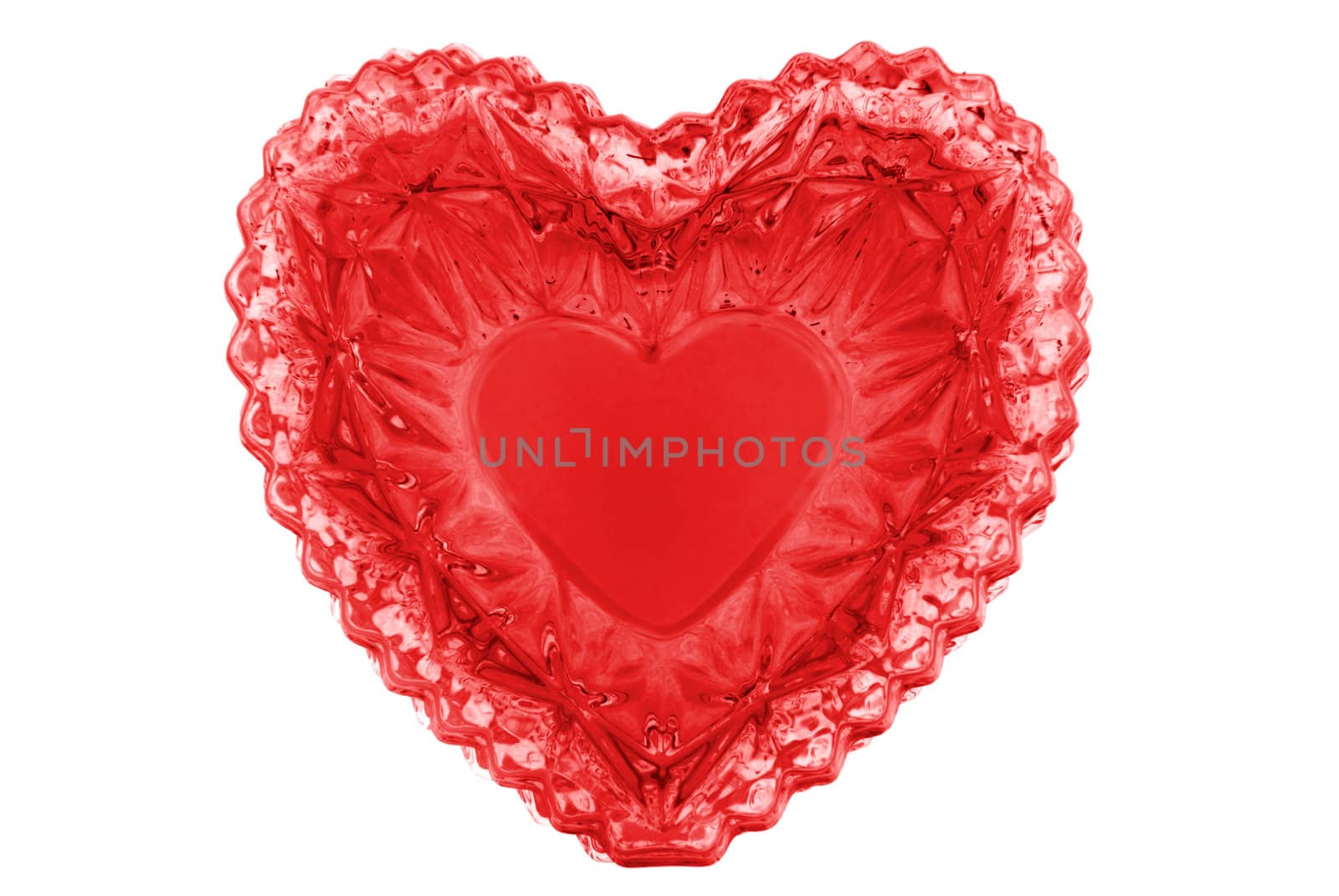 Red heart by Gjermund