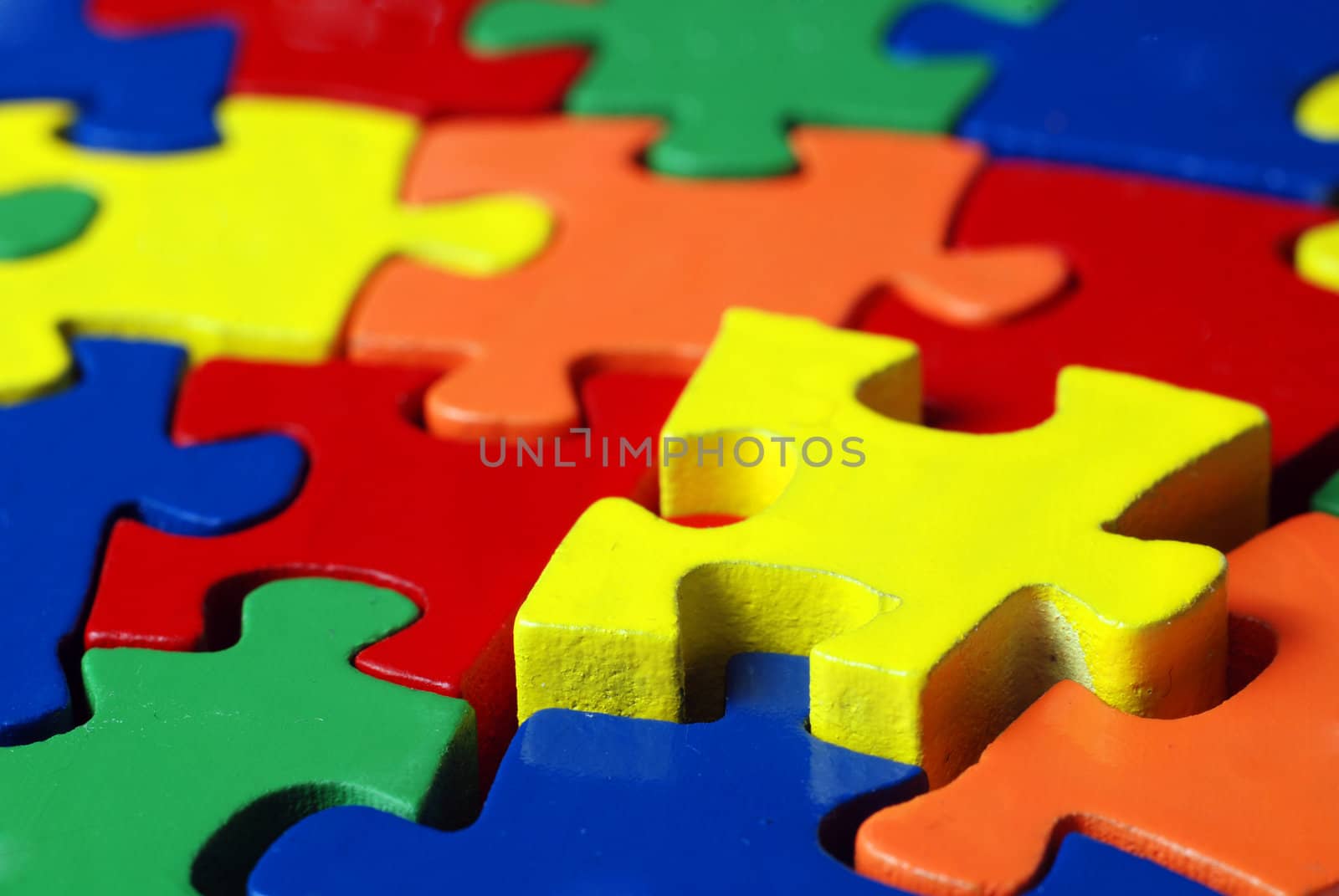 Colorful puzzle by Gjermund