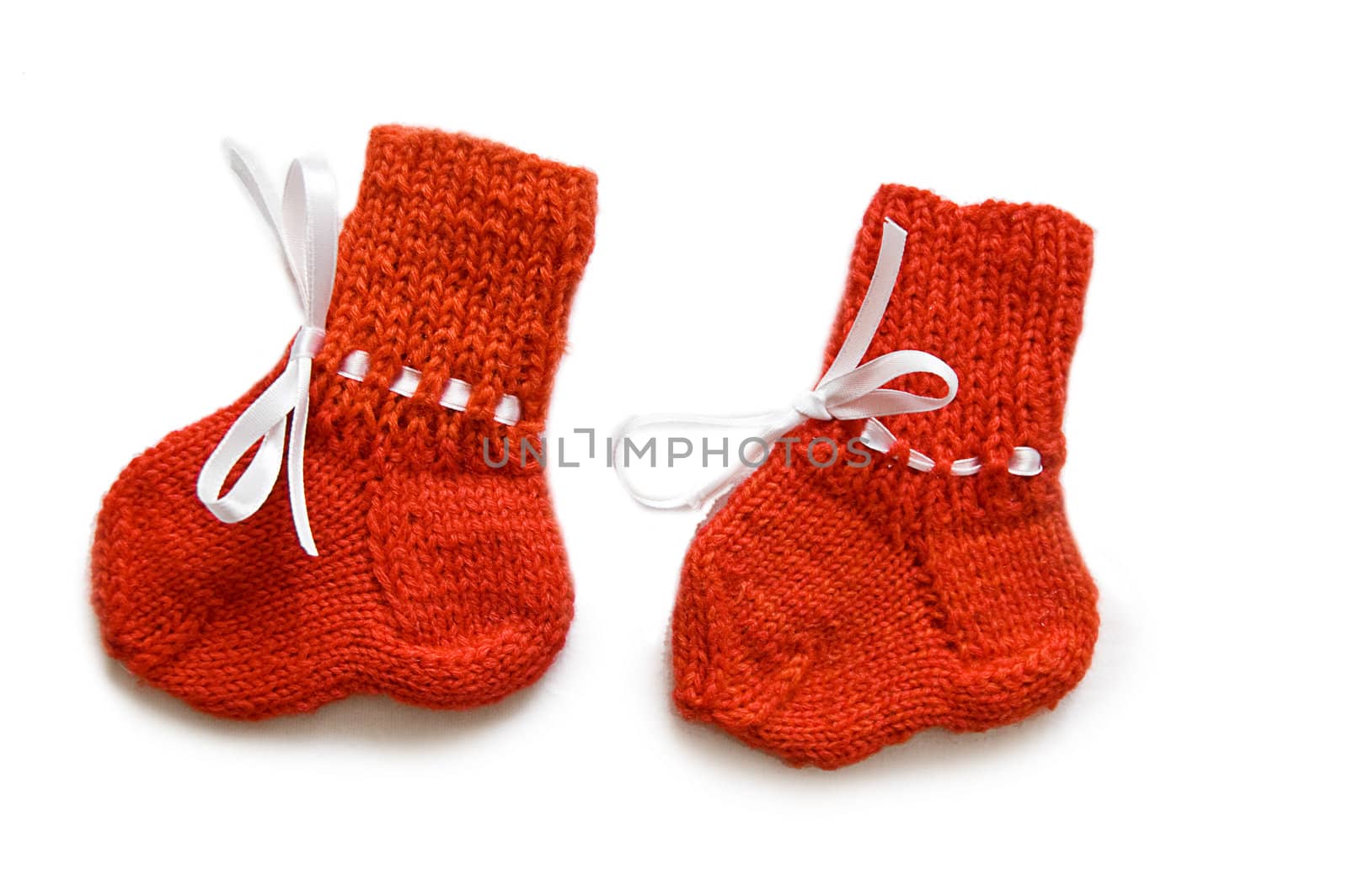 Handmade baby socks by Angel_a