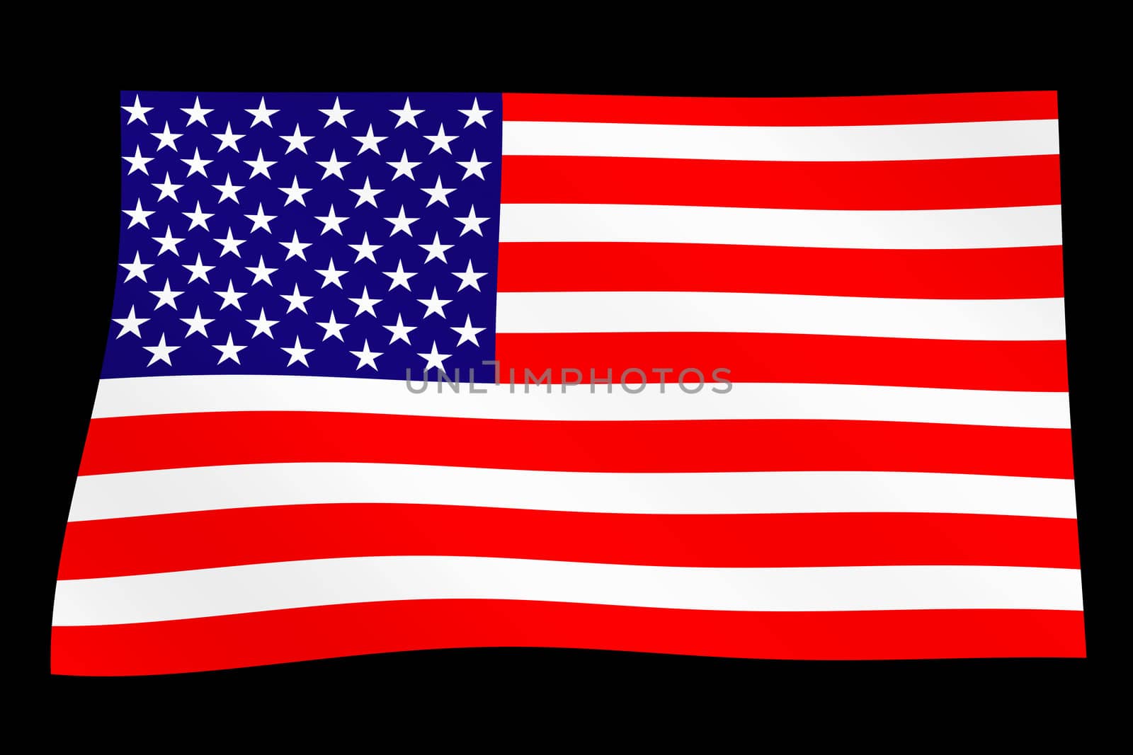 American Flag by Spectral